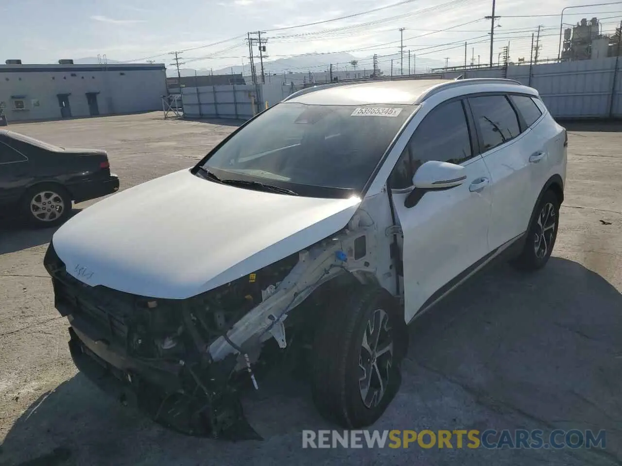 1 Photograph of a damaged car KNDPVCAG9P7117803 KIA SPORTAGE 2023