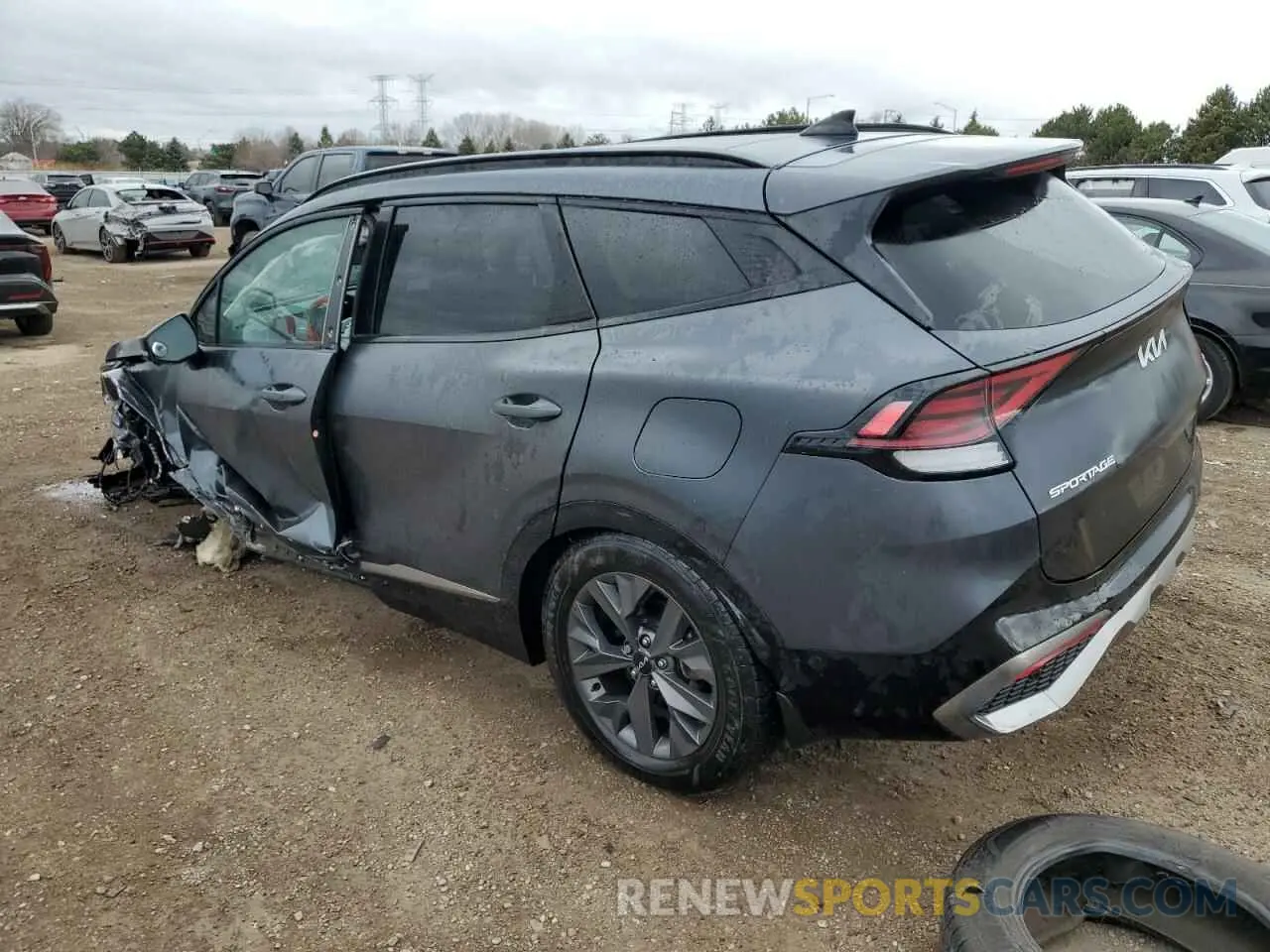 2 Photograph of a damaged car KNDPXCAG0P7012299 KIA SPORTAGE 2023