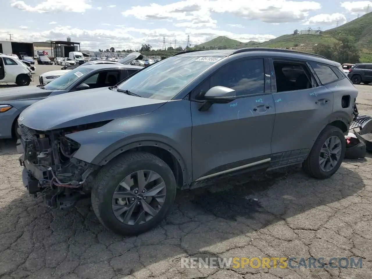 1 Photograph of a damaged car KNDPXCAG5P7021001 KIA SPORTAGE 2023