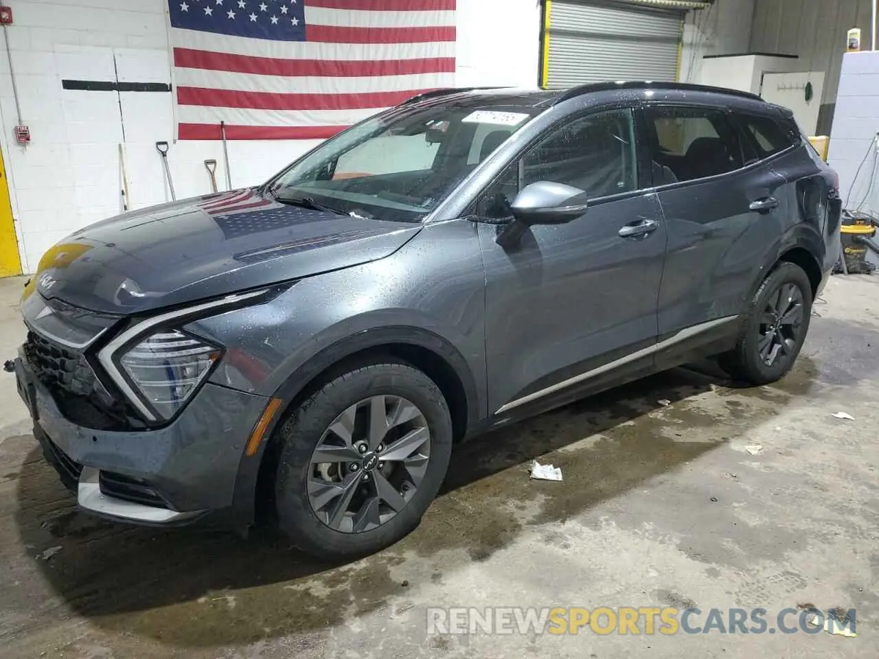 1 Photograph of a damaged car KNDPXCAGXP7039588 KIA SPORTAGE 2023