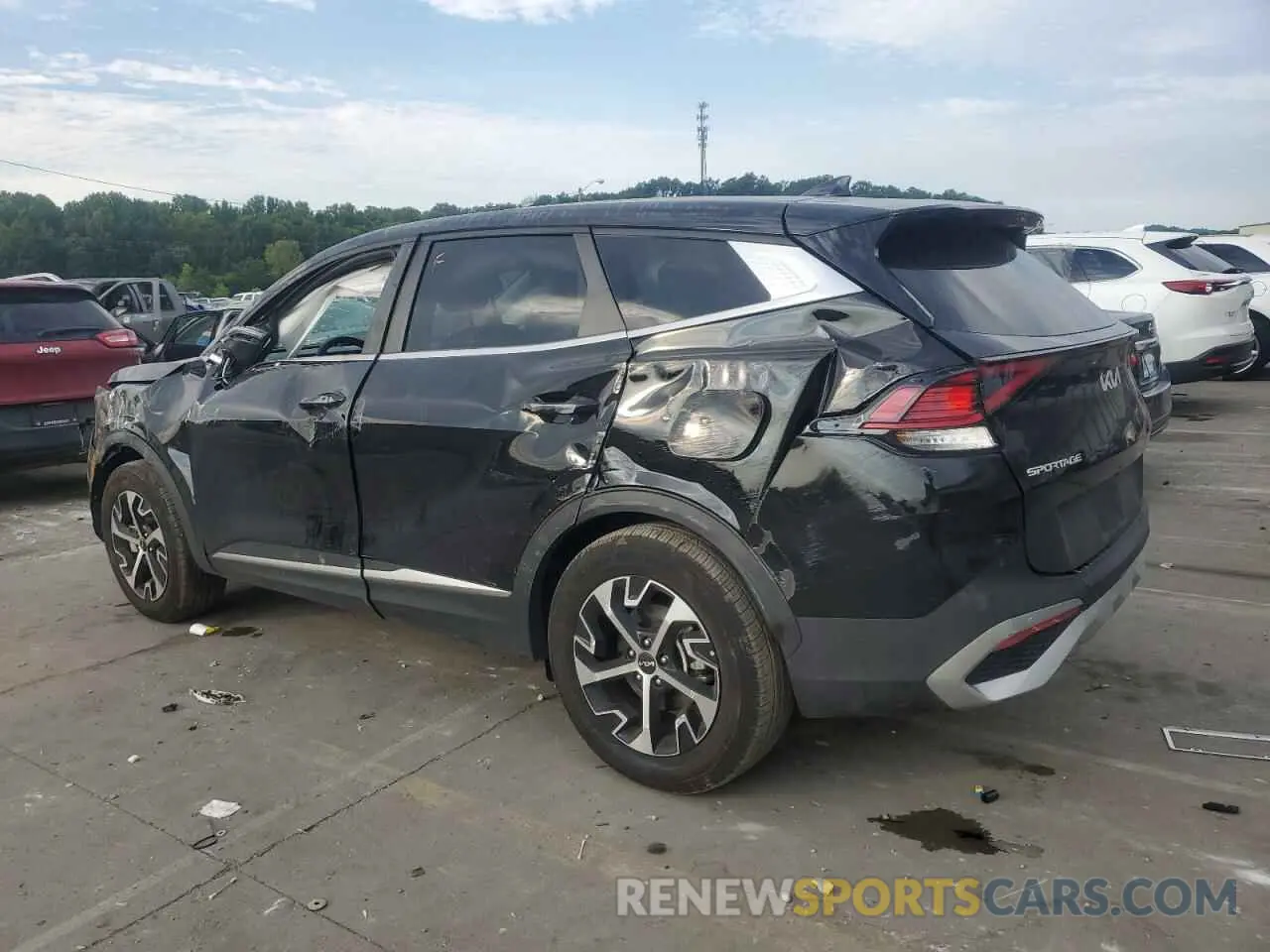 2 Photograph of a damaged car 5XYK33DF0RG164811 KIA SPORTAGE 2024