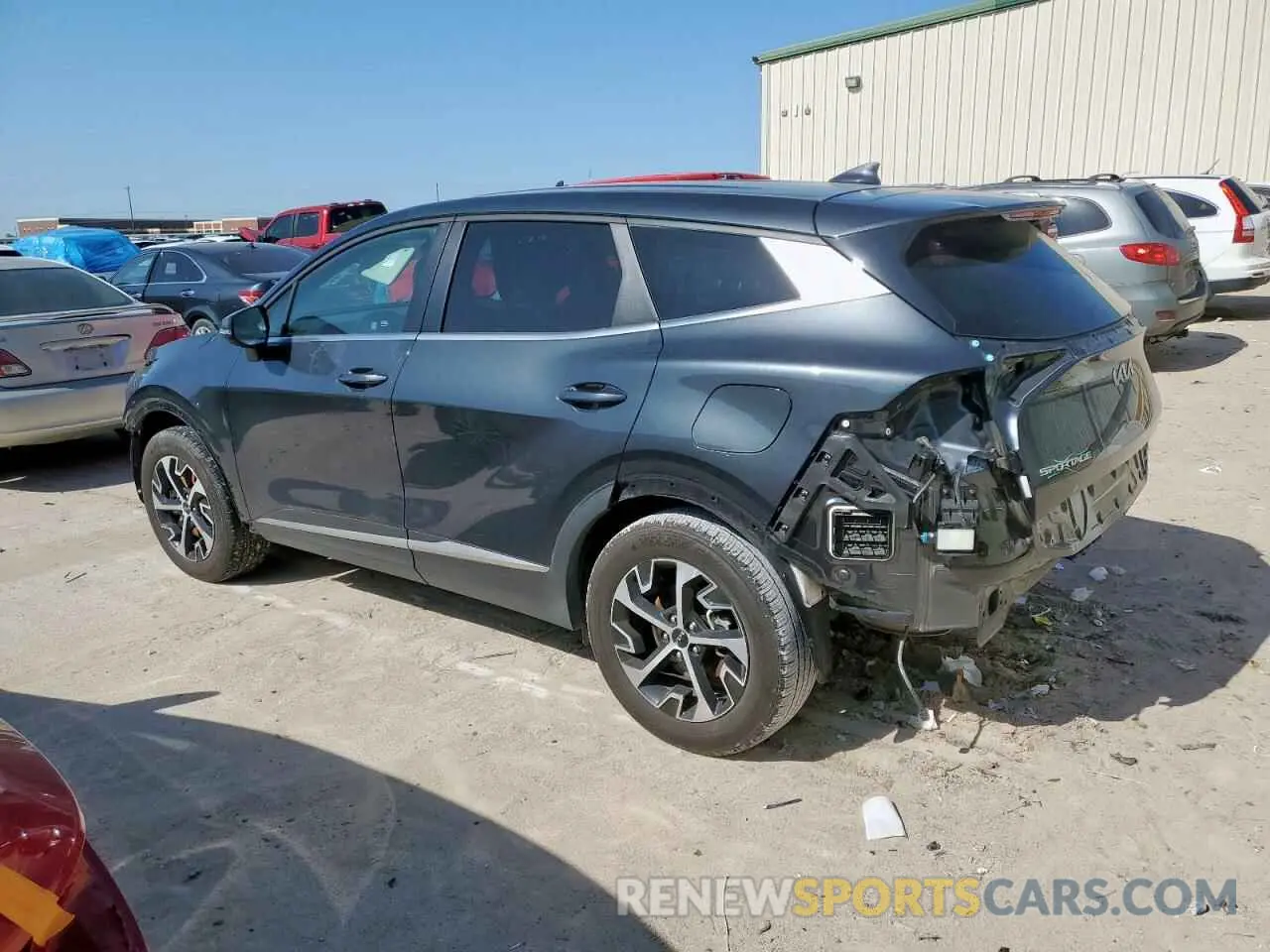 2 Photograph of a damaged car 5XYK33DF0RG174562 KIA SPORTAGE 2024