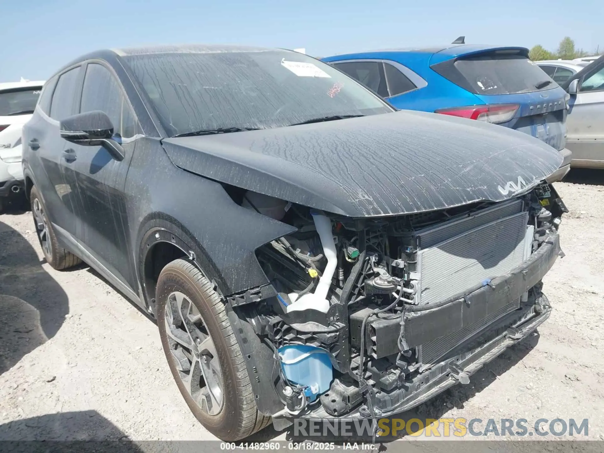 1 Photograph of a damaged car 5XYK33DF0RG212744 KIA SPORTAGE 2024