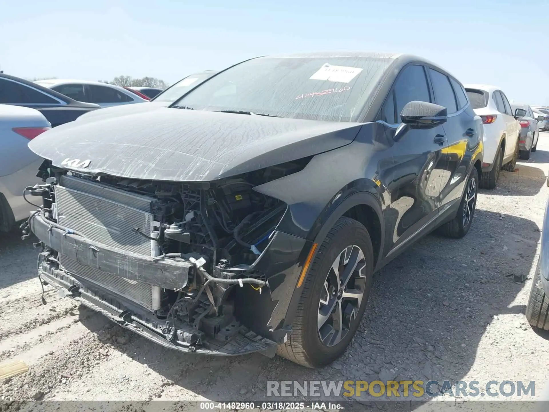 2 Photograph of a damaged car 5XYK33DF0RG212744 KIA SPORTAGE 2024