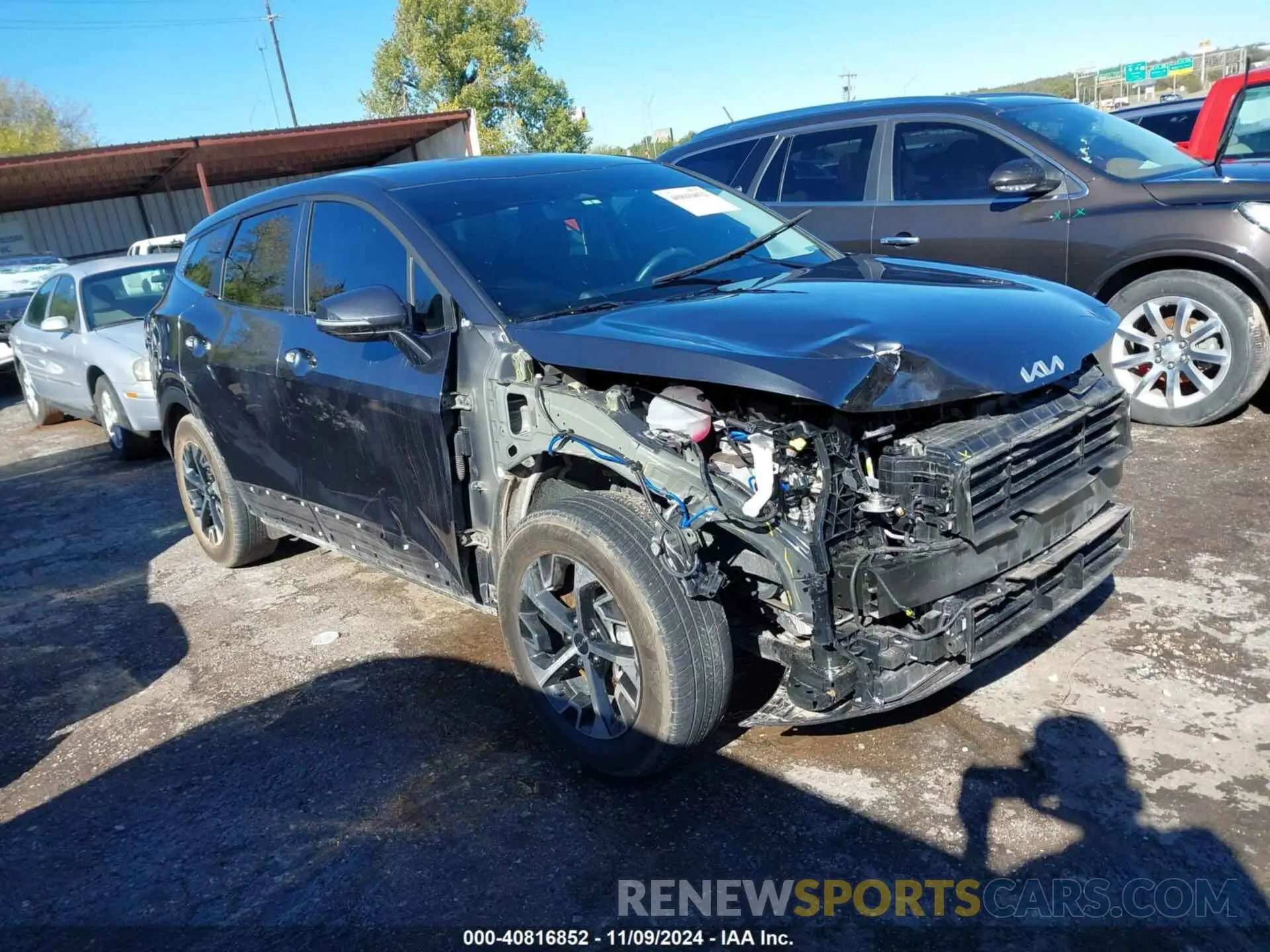 1 Photograph of a damaged car 5XYK33DF1RG208105 KIA SPORTAGE 2024