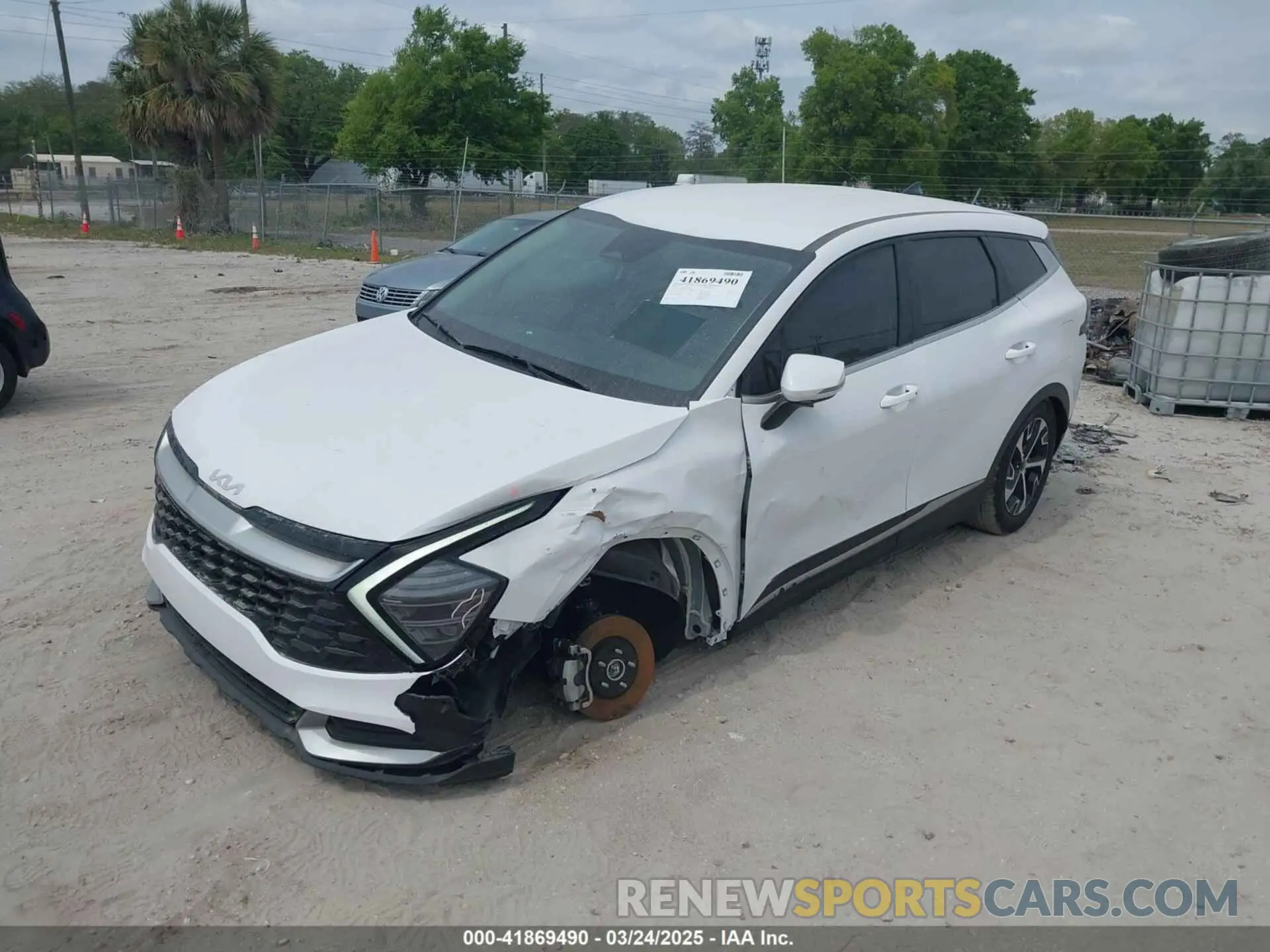 2 Photograph of a damaged car 5XYK33DF2RG197664 KIA SPORTAGE 2024