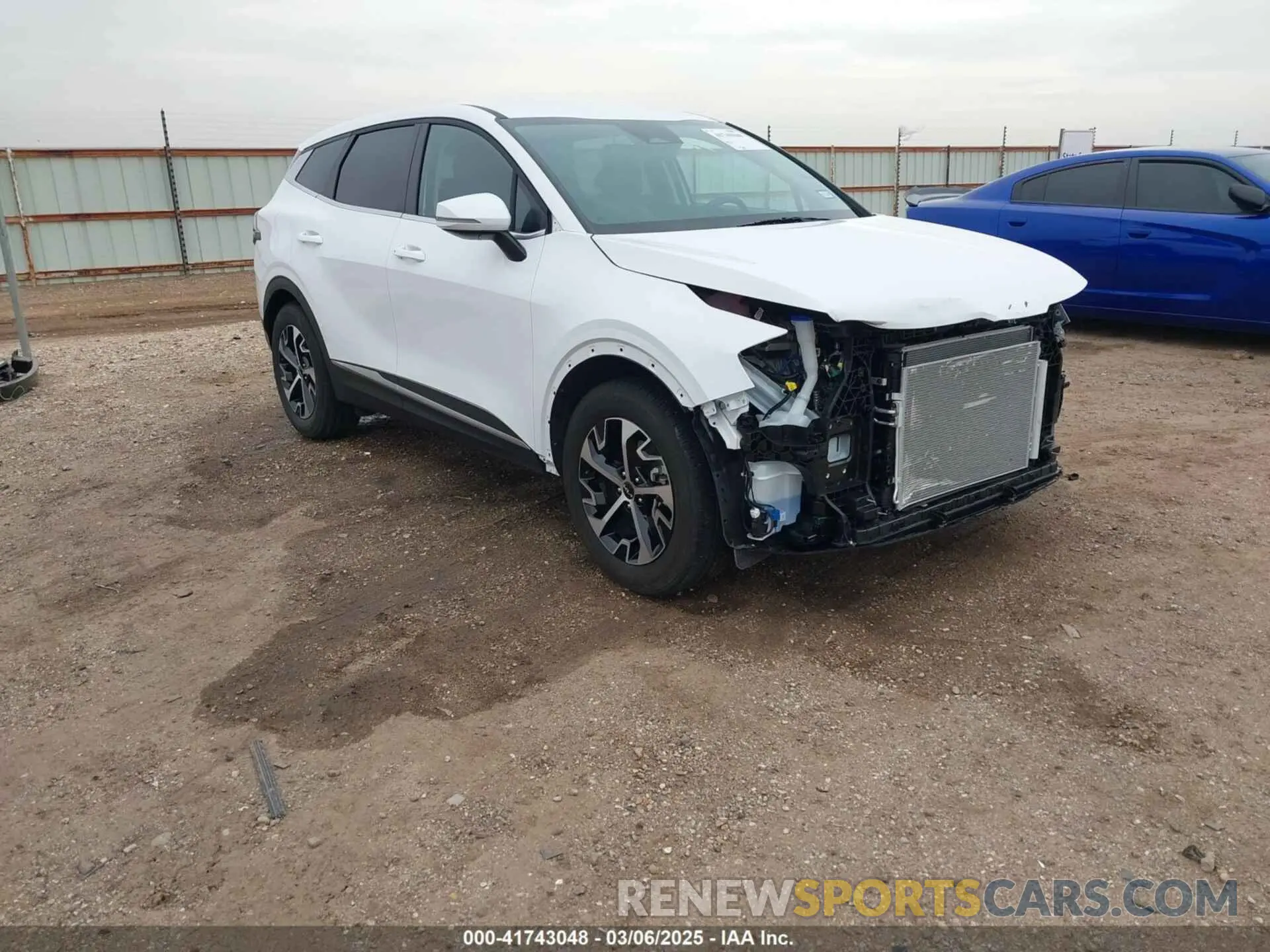 1 Photograph of a damaged car 5XYK33DF2RG220585 KIA SPORTAGE 2024