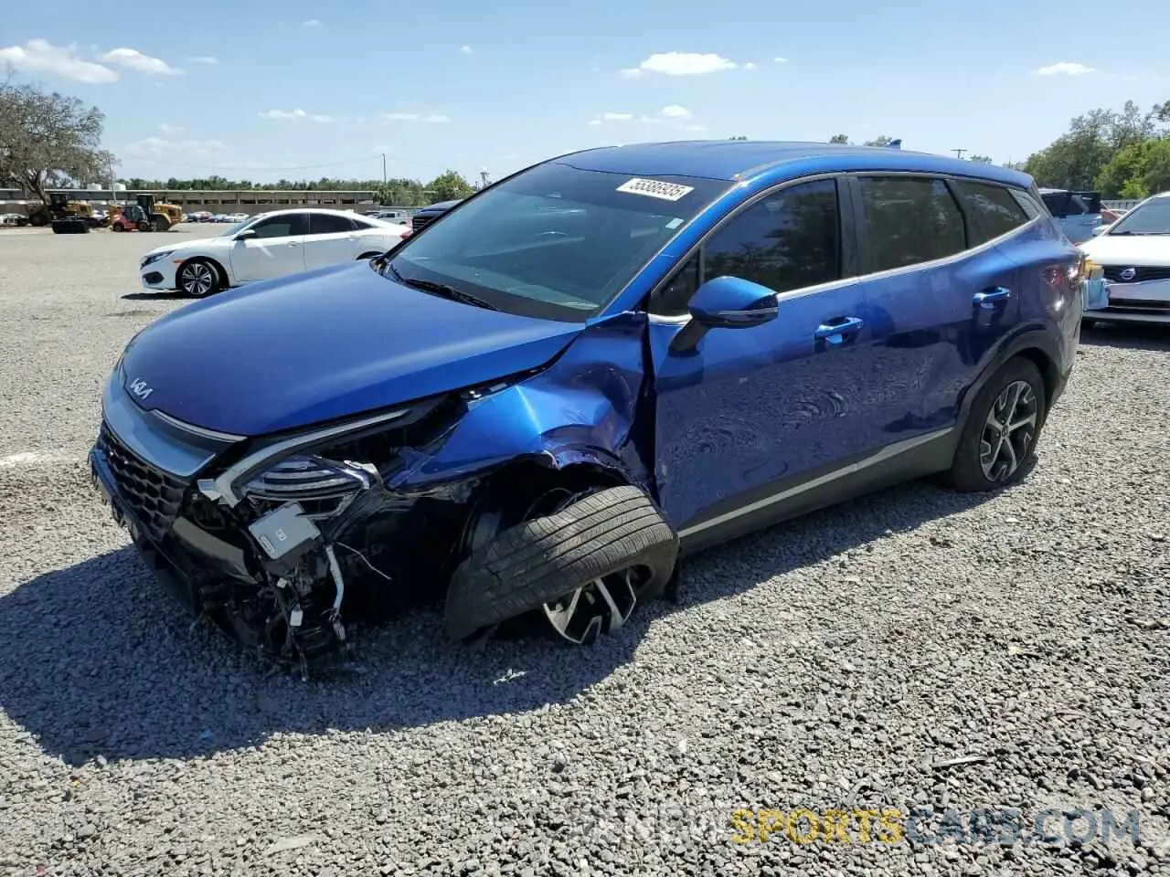 1 Photograph of a damaged car 5XYK33DF3RG168786 KIA SPORTAGE 2024