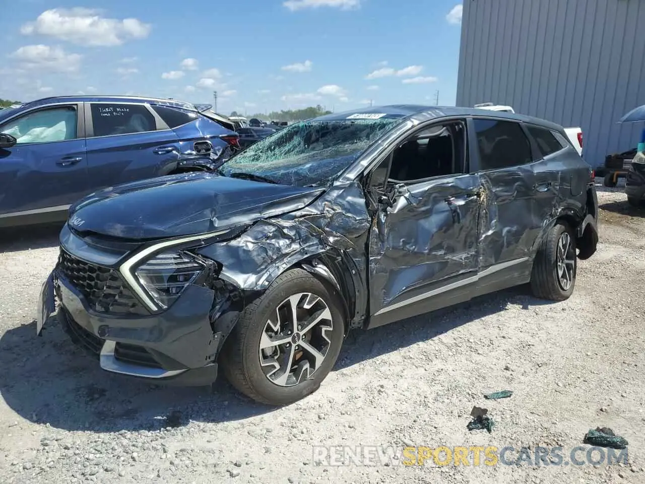 1 Photograph of a damaged car 5XYK33DF5RG167428 KIA SPORTAGE 2024