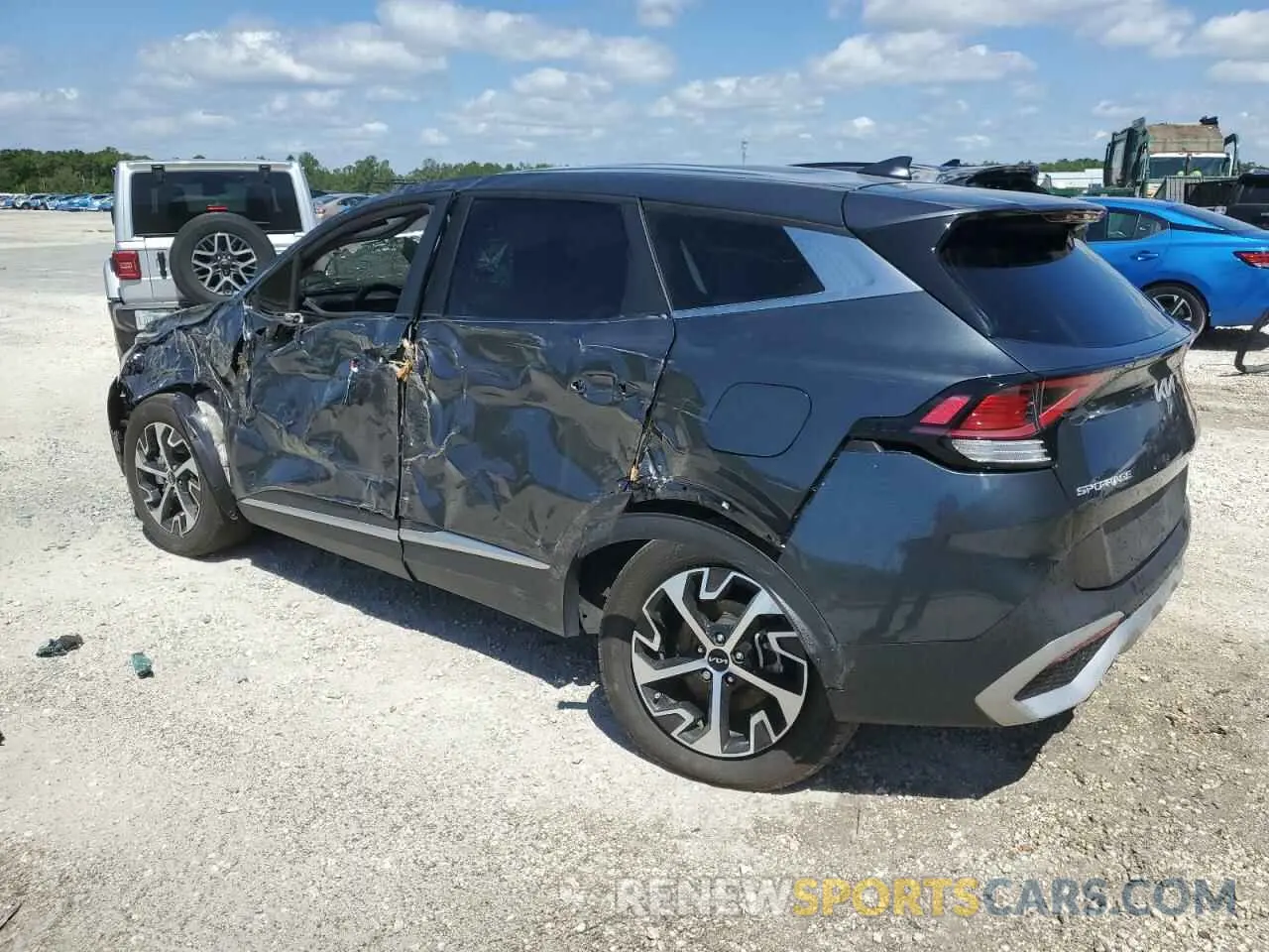 2 Photograph of a damaged car 5XYK33DF5RG167428 KIA SPORTAGE 2024