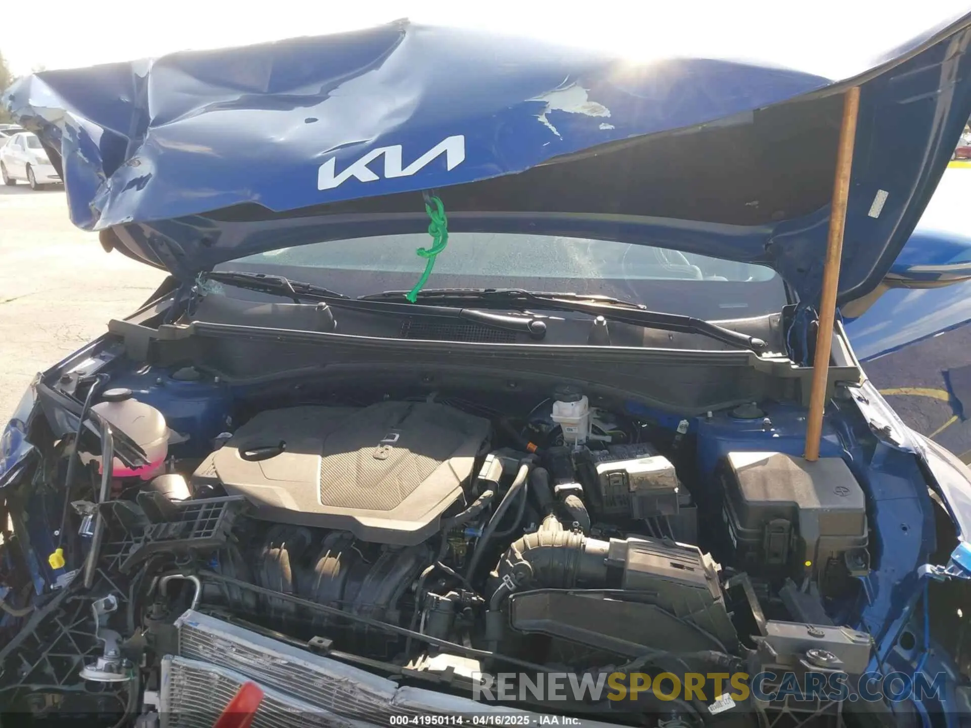 10 Photograph of a damaged car 5XYK33DF6RG219522 KIA SPORTAGE 2024