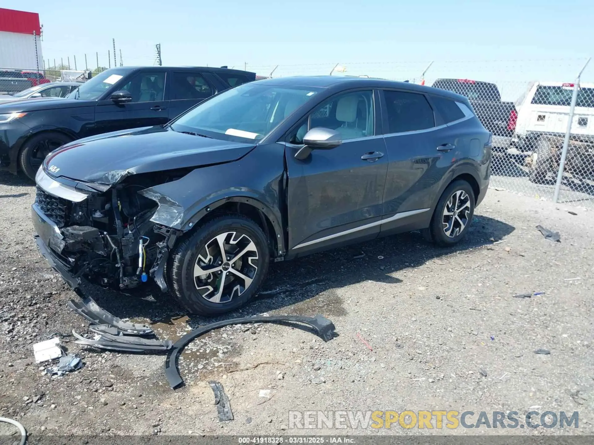 2 Photograph of a damaged car 5XYK33DFXRG139818 KIA SPORTAGE 2024