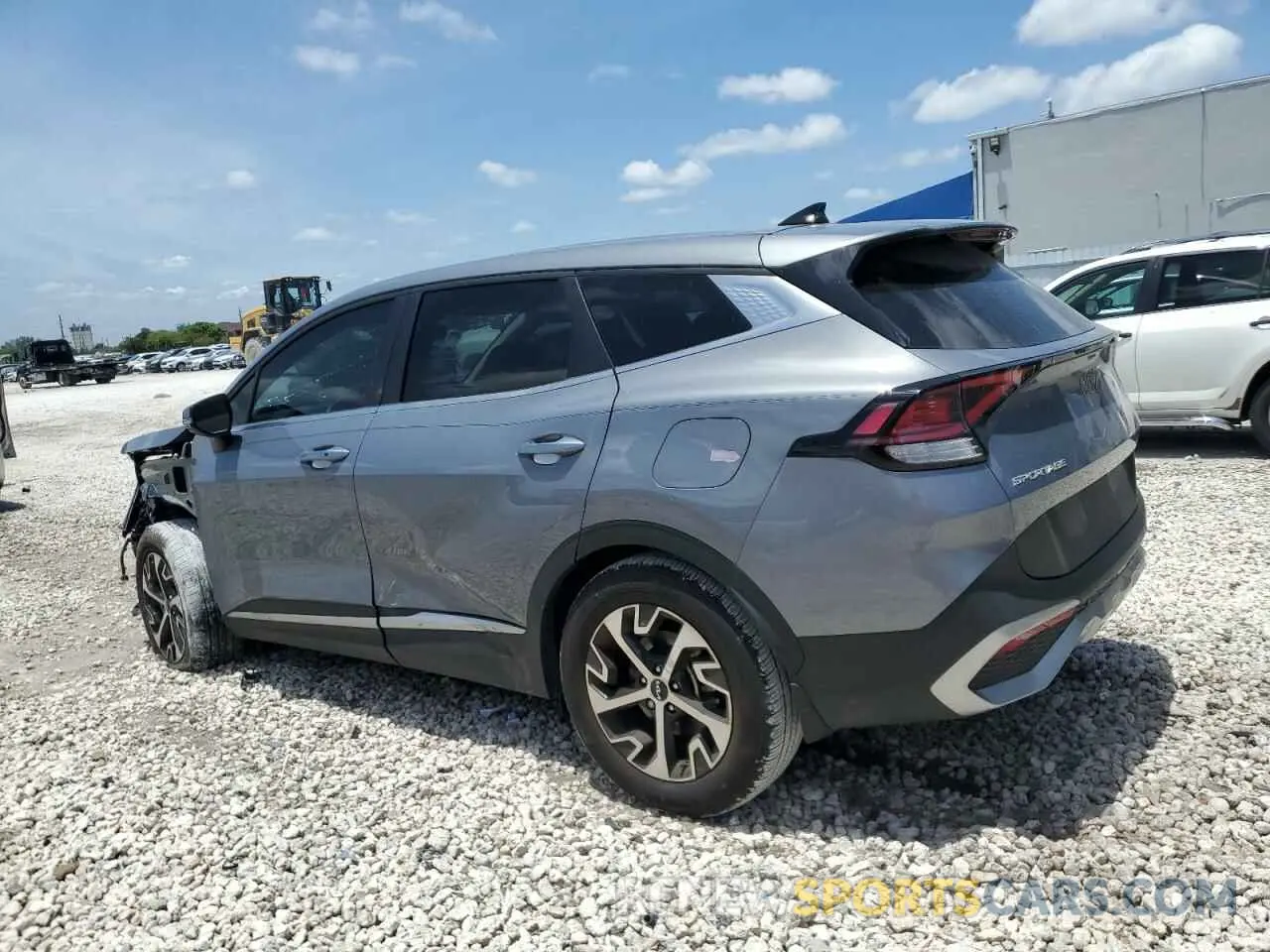 2 Photograph of a damaged car 5XYK33DFXRG160135 KIA SPORTAGE 2024