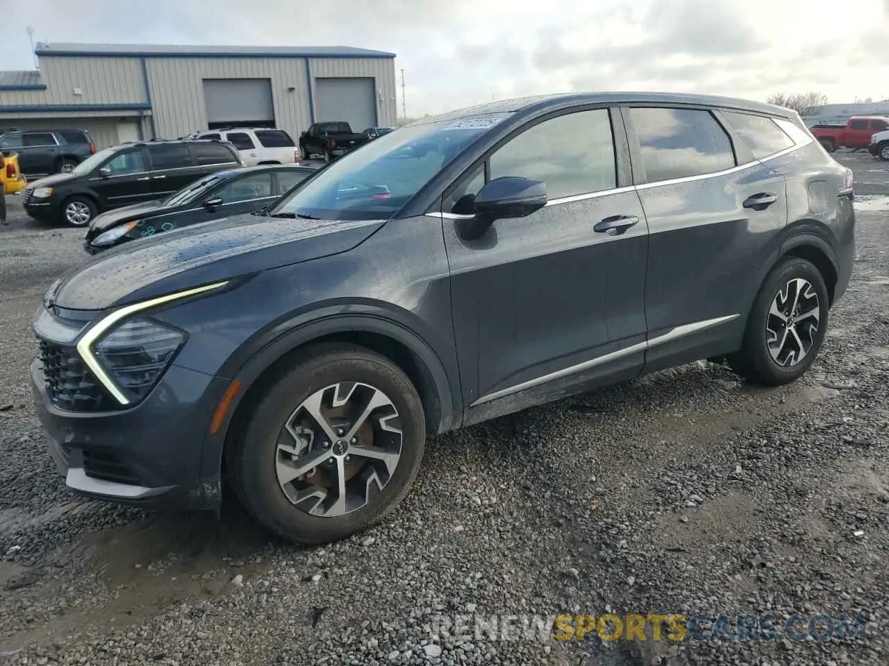 1 Photograph of a damaged car 5XYK33DFXRG213027 KIA SPORTAGE 2024