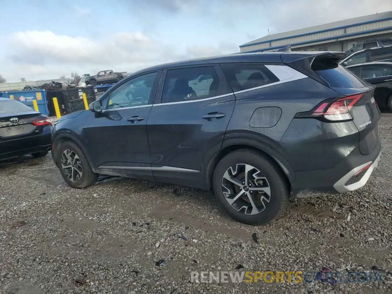 2 Photograph of a damaged car 5XYK33DFXRG213027 KIA SPORTAGE 2024