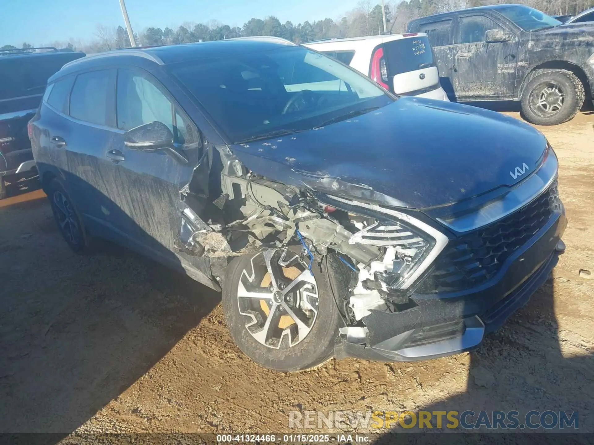 1 Photograph of a damaged car 5XYK3CDF2RG149324 KIA SPORTAGE 2024