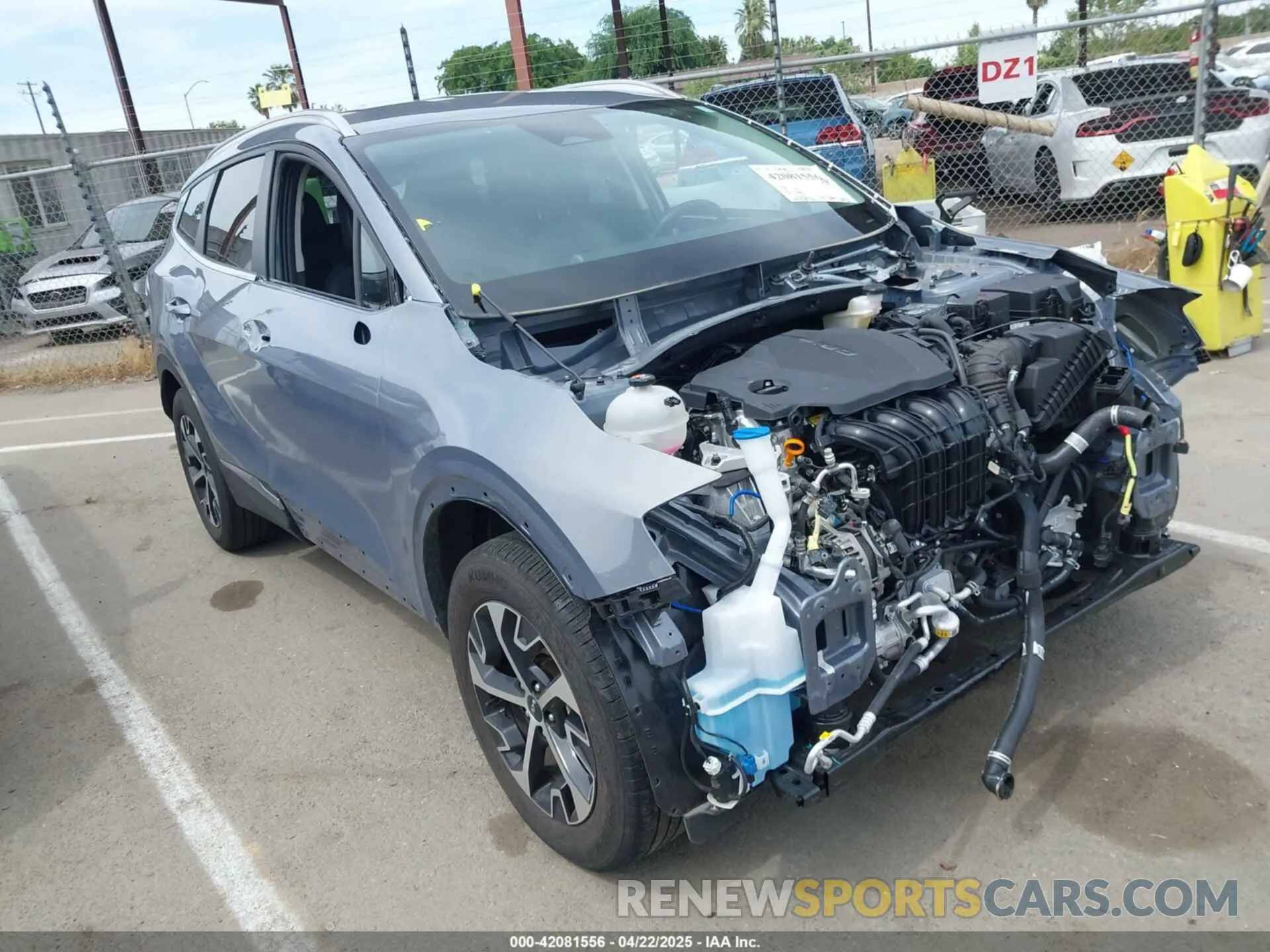 1 Photograph of a damaged car 5XYK3CDF3RG183546 KIA SPORTAGE 2024