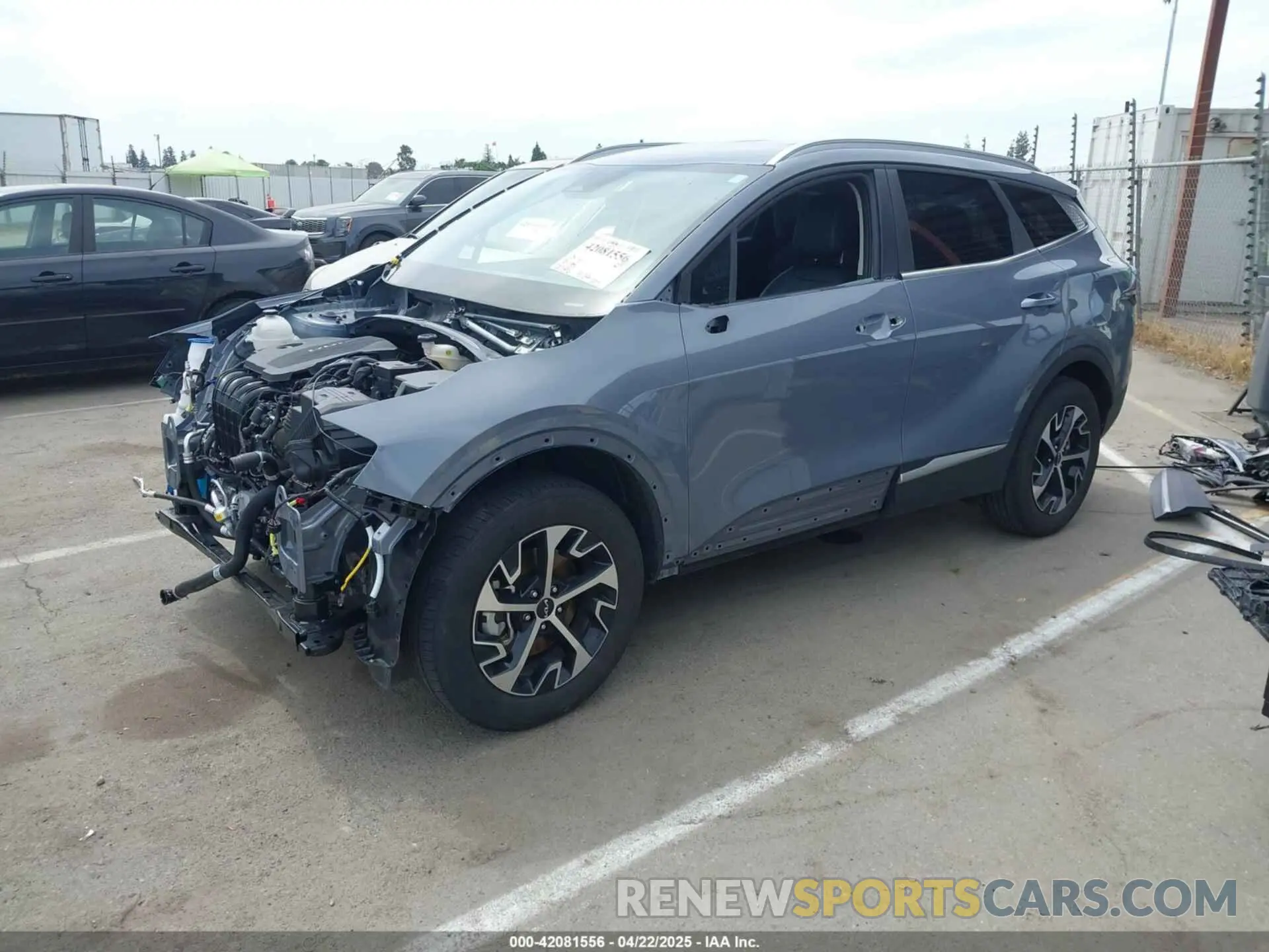 2 Photograph of a damaged car 5XYK3CDF3RG183546 KIA SPORTAGE 2024