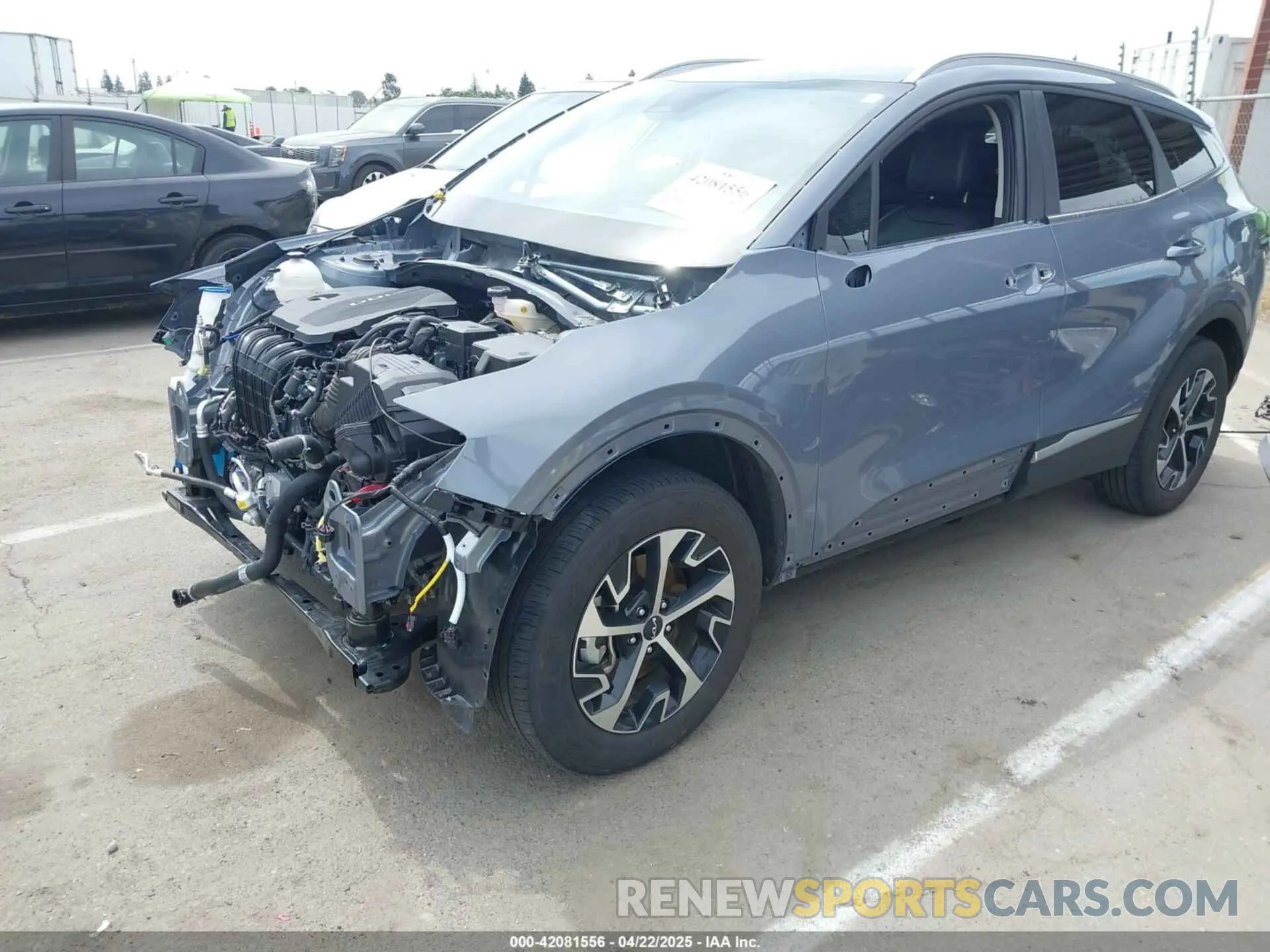 6 Photograph of a damaged car 5XYK3CDF3RG183546 KIA SPORTAGE 2024