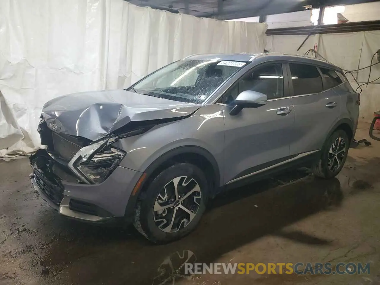 1 Photograph of a damaged car 5XYK3CDF4RG139135 KIA SPORTAGE 2024