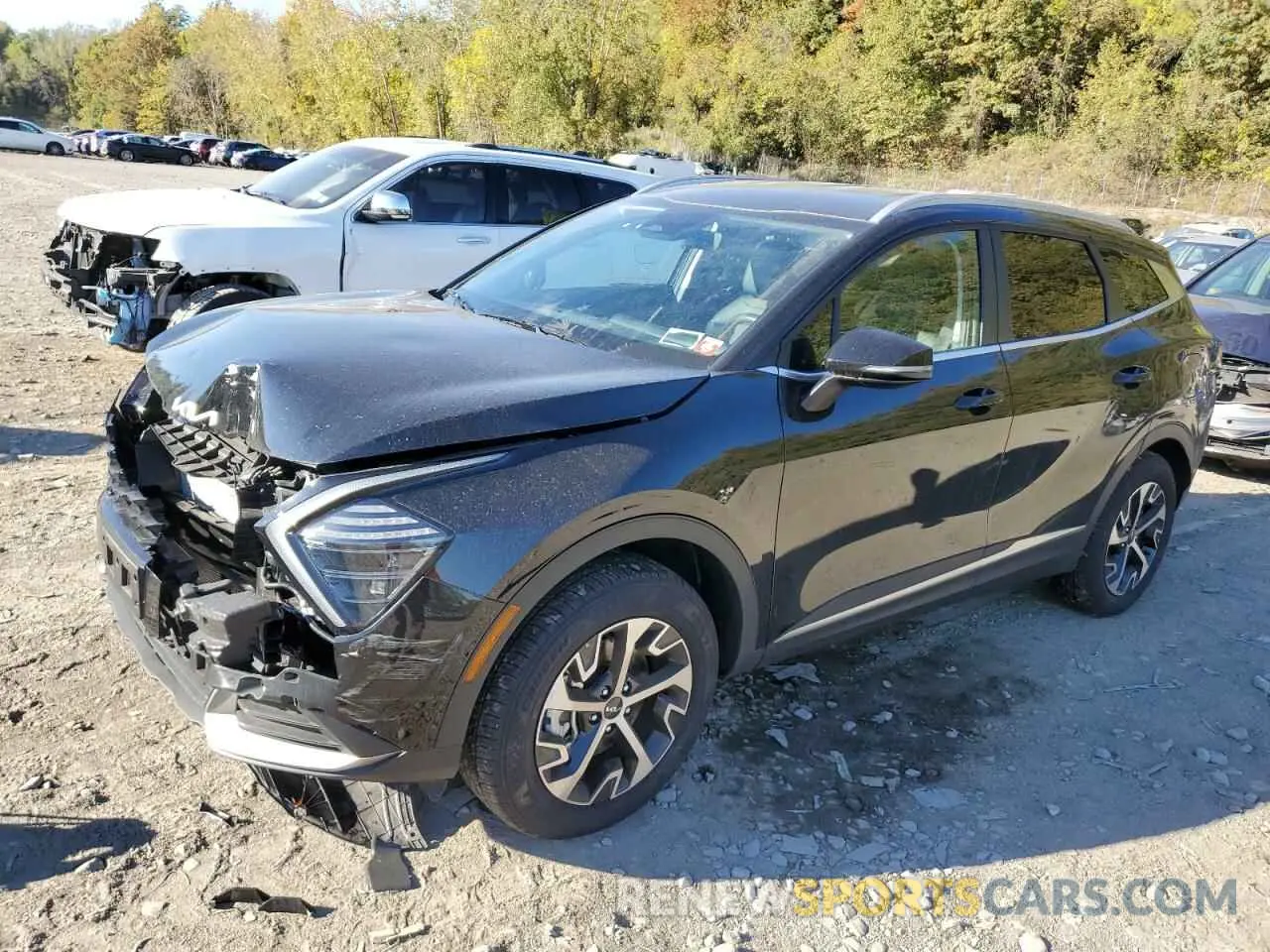 1 Photograph of a damaged car 5XYK3CDF5RG148121 KIA SPORTAGE 2024