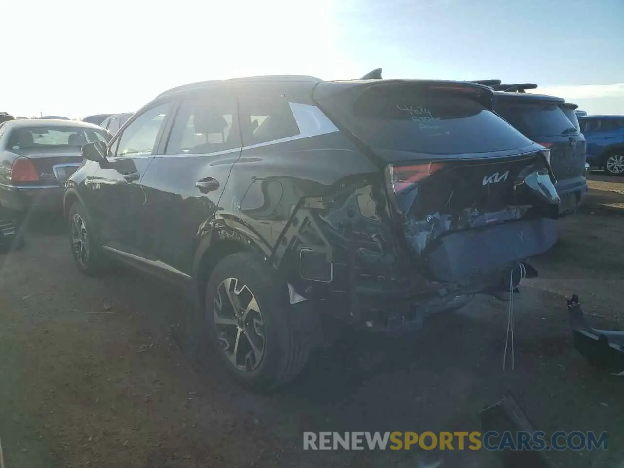 2 Photograph of a damaged car 5XYK3CDF7RG149318 KIA SPORTAGE 2024