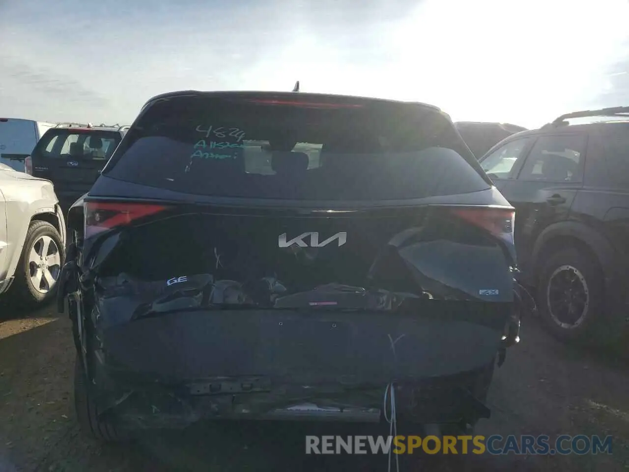 6 Photograph of a damaged car 5XYK3CDF7RG149318 KIA SPORTAGE 2024