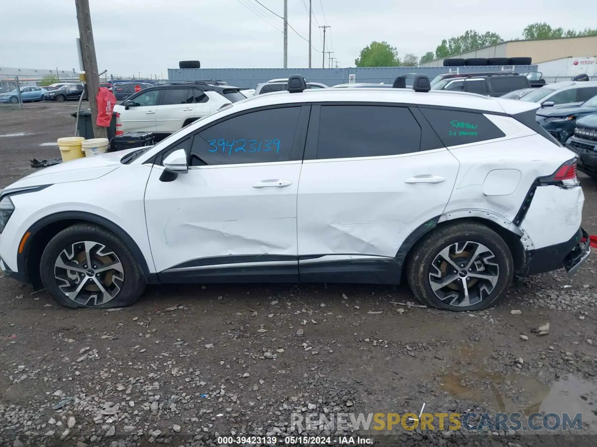 14 Photograph of a damaged car 5XYK3CDF9RG144847 KIA SPORTAGE 2024