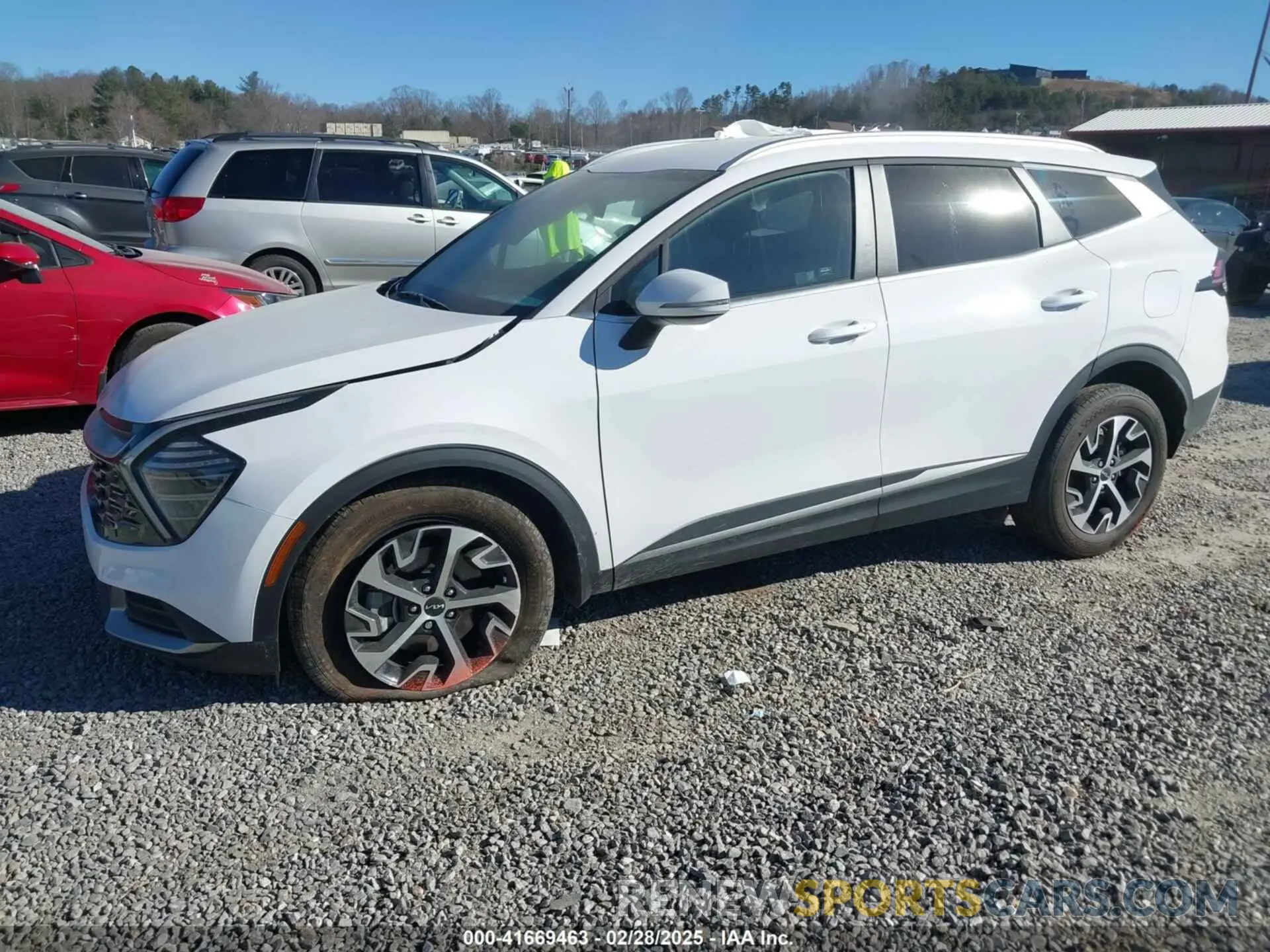 2 Photograph of a damaged car 5XYK3CDF9RG229980 KIA SPORTAGE 2024