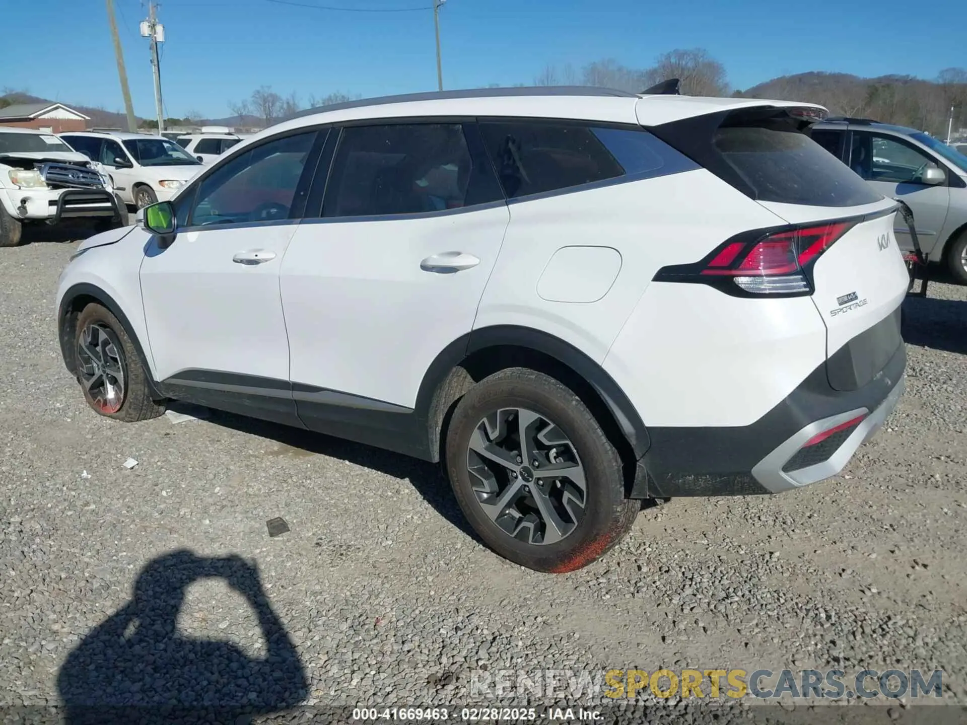 3 Photograph of a damaged car 5XYK3CDF9RG229980 KIA SPORTAGE 2024