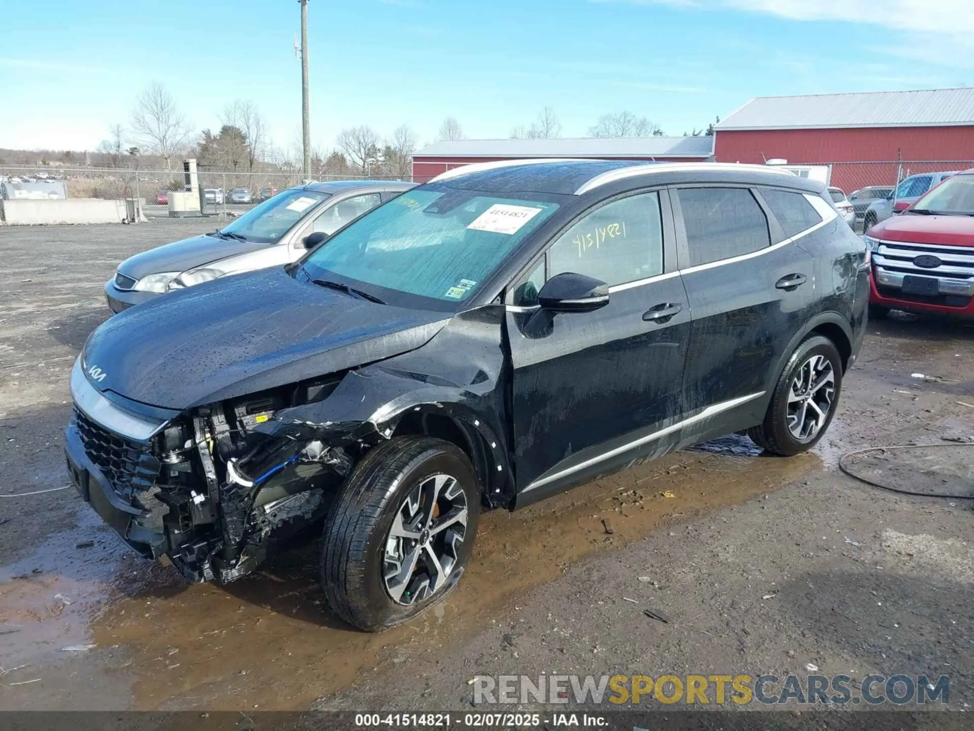 2 Photograph of a damaged car 5XYK3CDFXRG188114 KIA SPORTAGE 2024