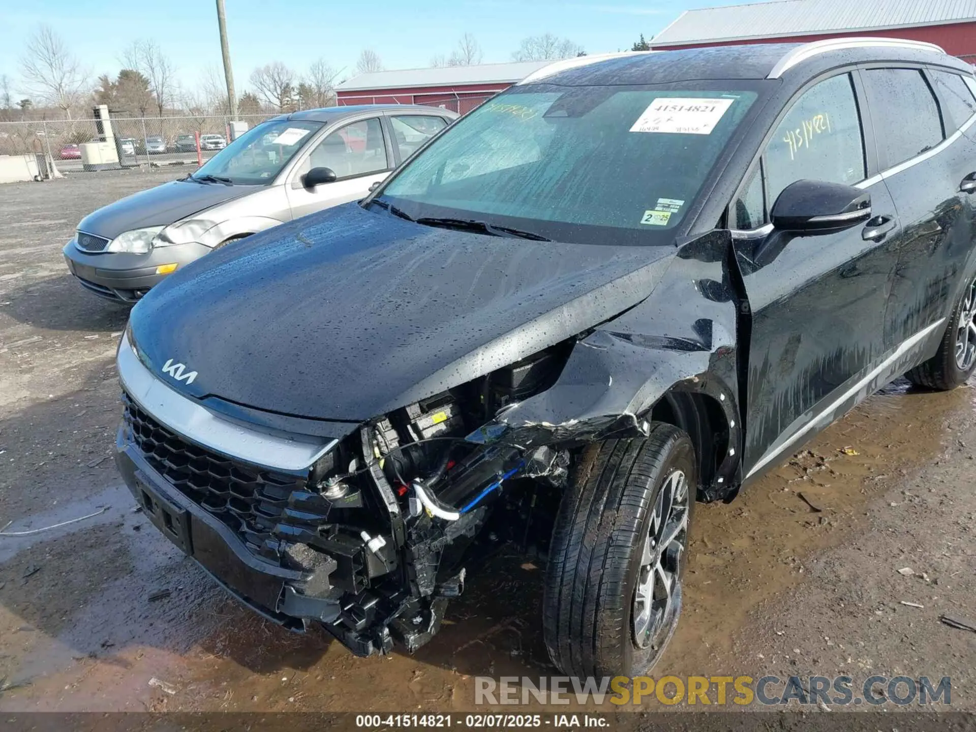 6 Photograph of a damaged car 5XYK3CDFXRG188114 KIA SPORTAGE 2024
