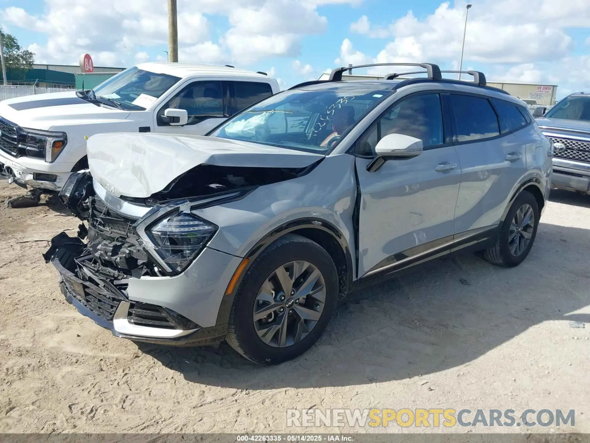 2 Photograph of a damaged car 5XYK43DF1RG154219 KIA SPORTAGE 2024
