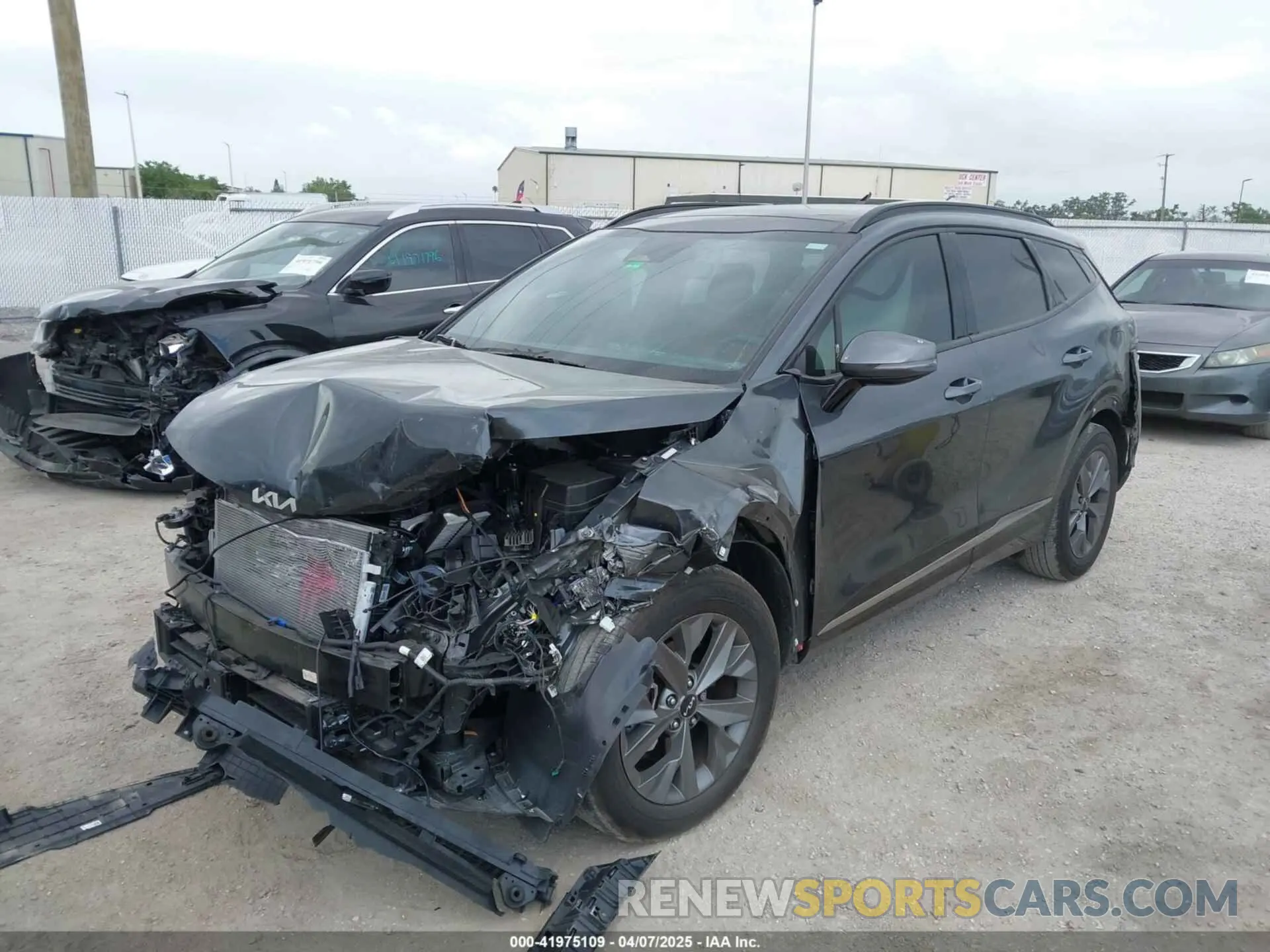 2 Photograph of a damaged car 5XYK43DF1RG157279 KIA SPORTAGE 2024