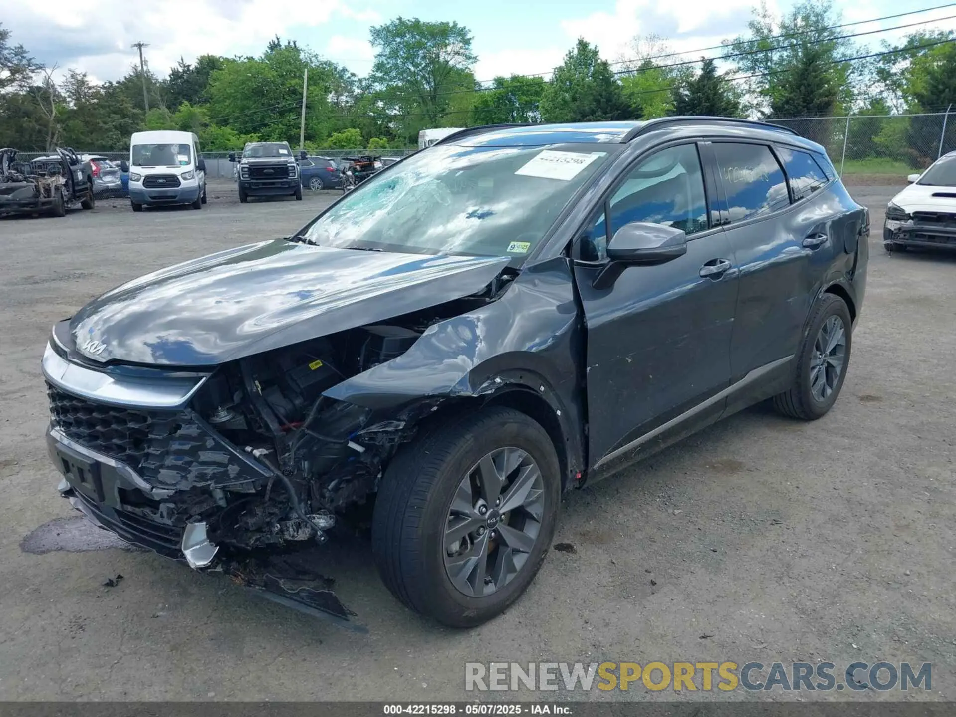 2 Photograph of a damaged car 5XYK43DF4RG146387 KIA SPORTAGE 2024
