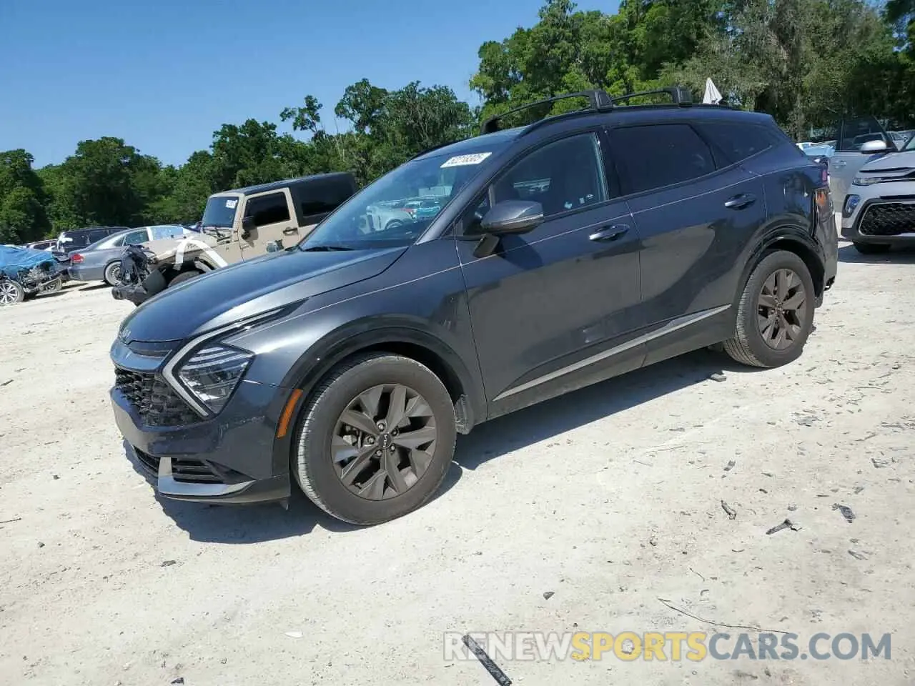1 Photograph of a damaged car 5XYK43DF6RG194036 KIA SPORTAGE 2024