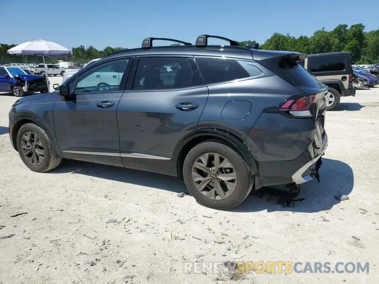 2 Photograph of a damaged car 5XYK43DF6RG194036 KIA SPORTAGE 2024