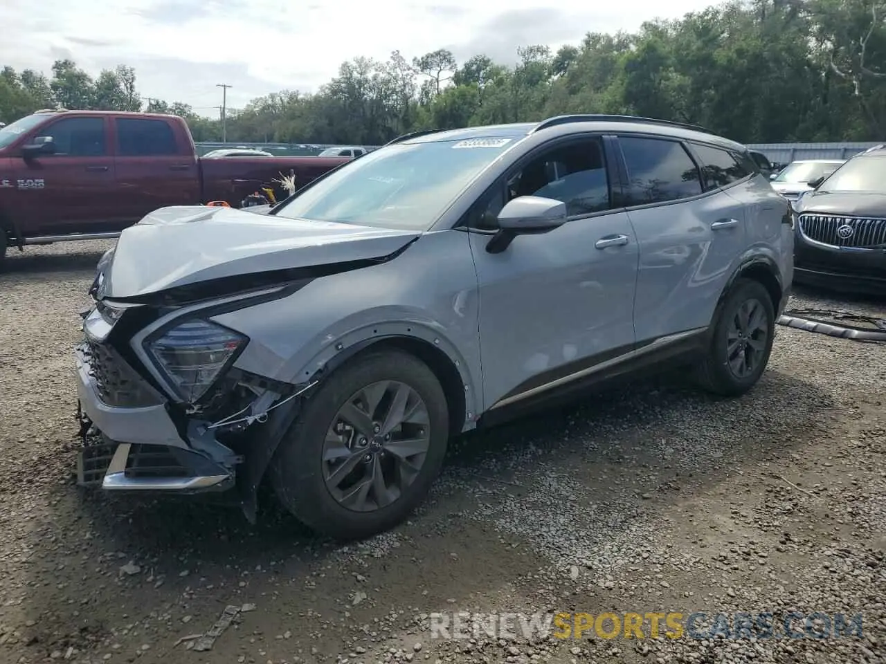 1 Photograph of a damaged car 5XYK43DF7RG196944 KIA SPORTAGE 2024