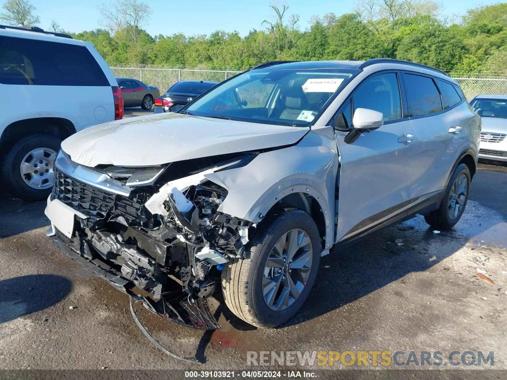 2 Photograph of a damaged car 5XYK43DF8RG187525 KIA SPORTAGE 2024