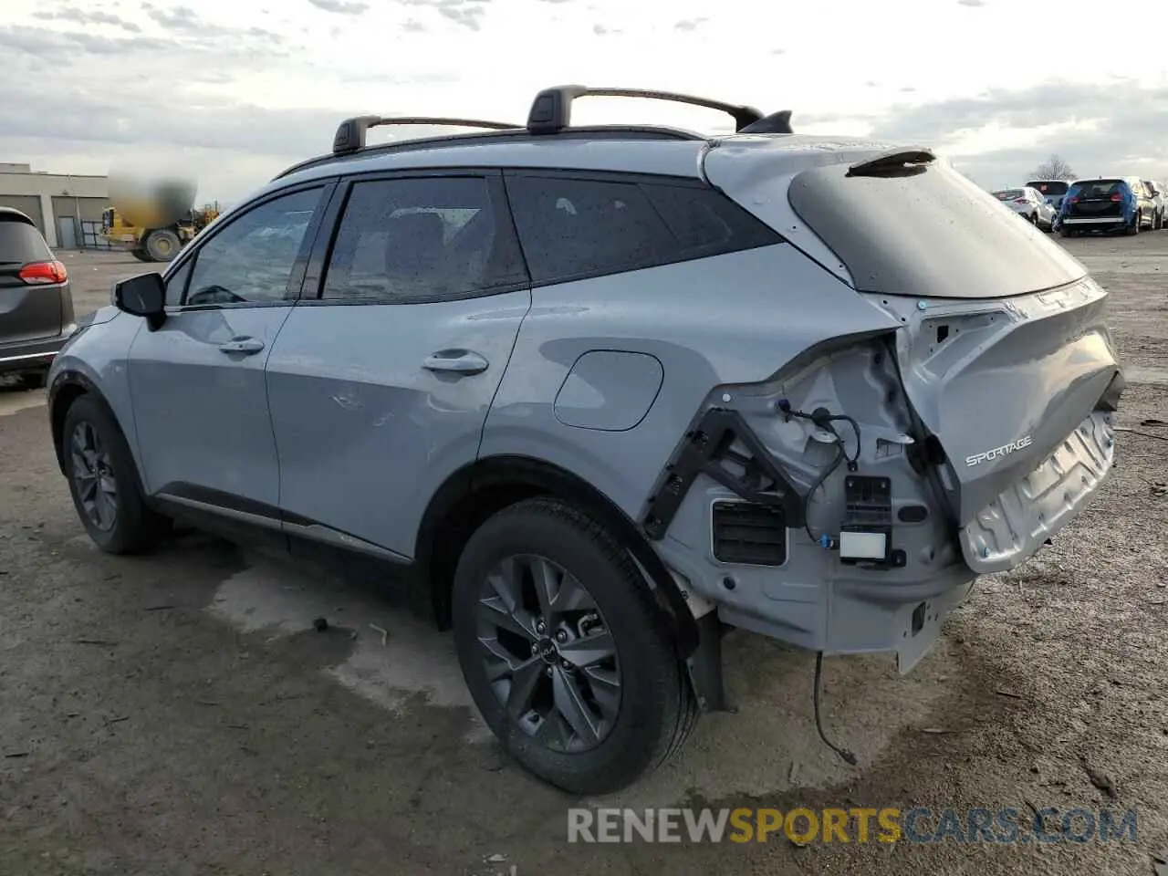 2 Photograph of a damaged car 5XYK43DFXRG157703 KIA SPORTAGE 2024