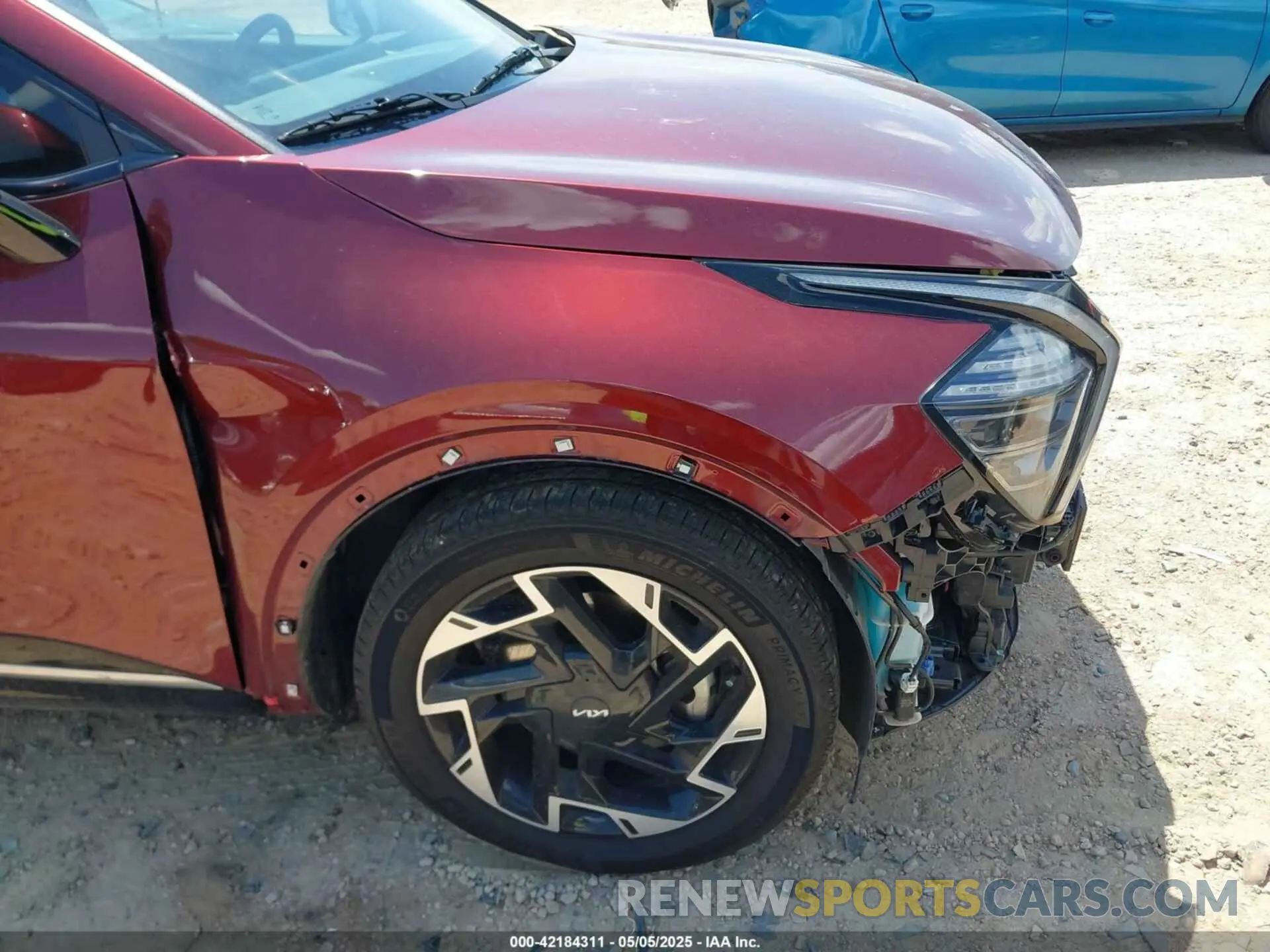 21 Photograph of a damaged car 5XYK53DF0RG156122 KIA SPORTAGE 2024