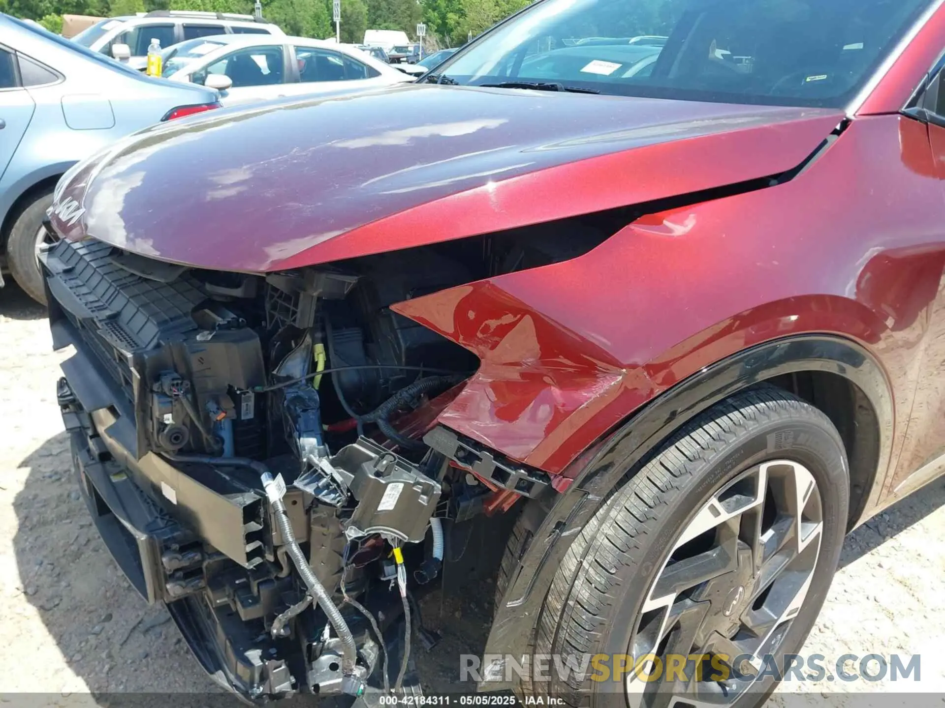22 Photograph of a damaged car 5XYK53DF0RG156122 KIA SPORTAGE 2024