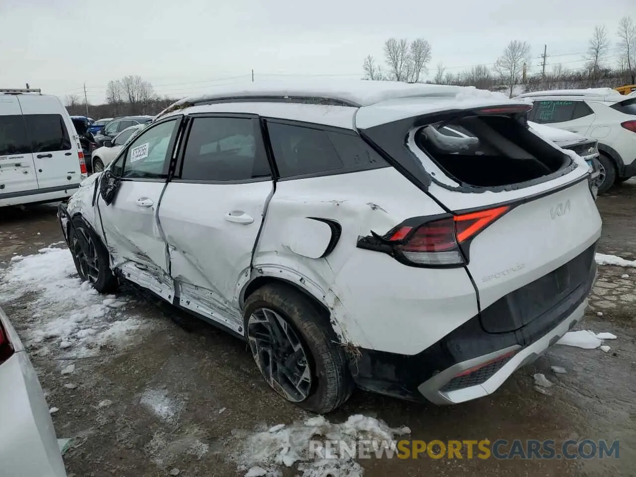 2 Photograph of a damaged car 5XYK53DF1RG193356 KIA SPORTAGE 2024