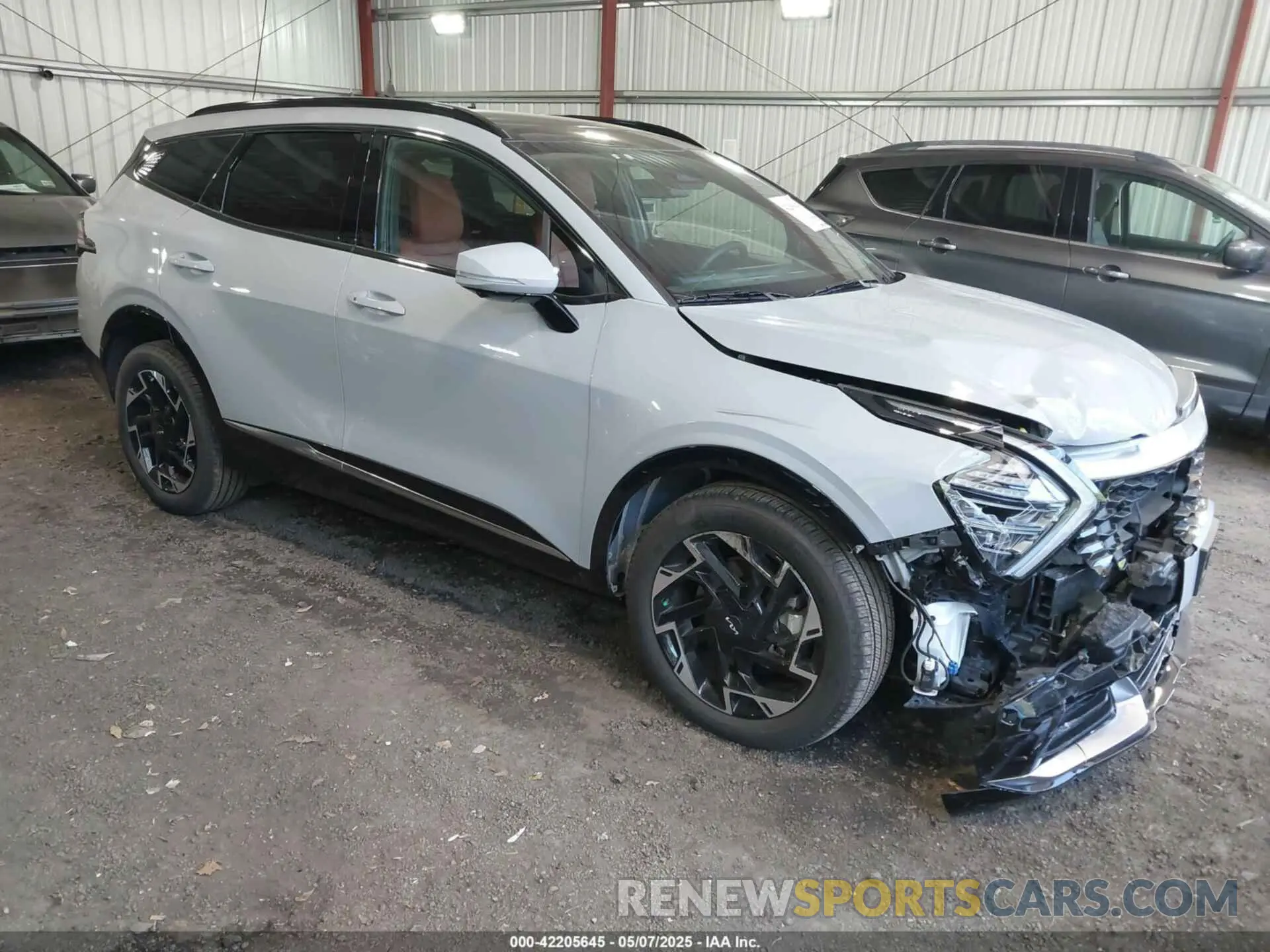 1 Photograph of a damaged car 5XYK53DF2RG180390 KIA SPORTAGE 2024