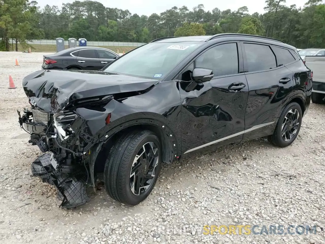 1 Photograph of a damaged car 5XYK53DF3RG187381 KIA SPORTAGE 2024
