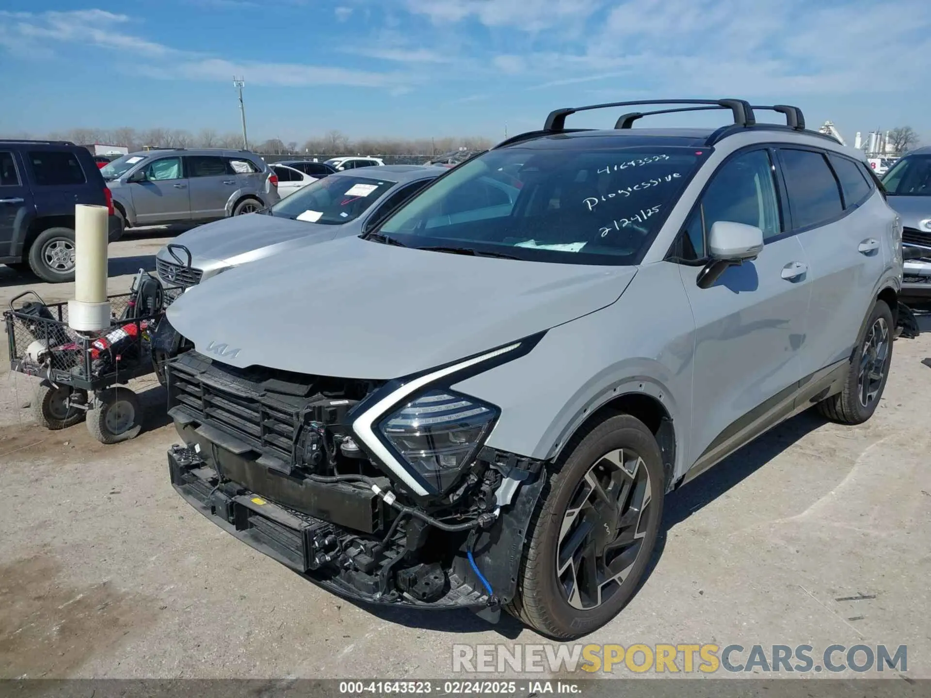 2 Photograph of a damaged car 5XYK53DF3RG233940 KIA SPORTAGE 2024