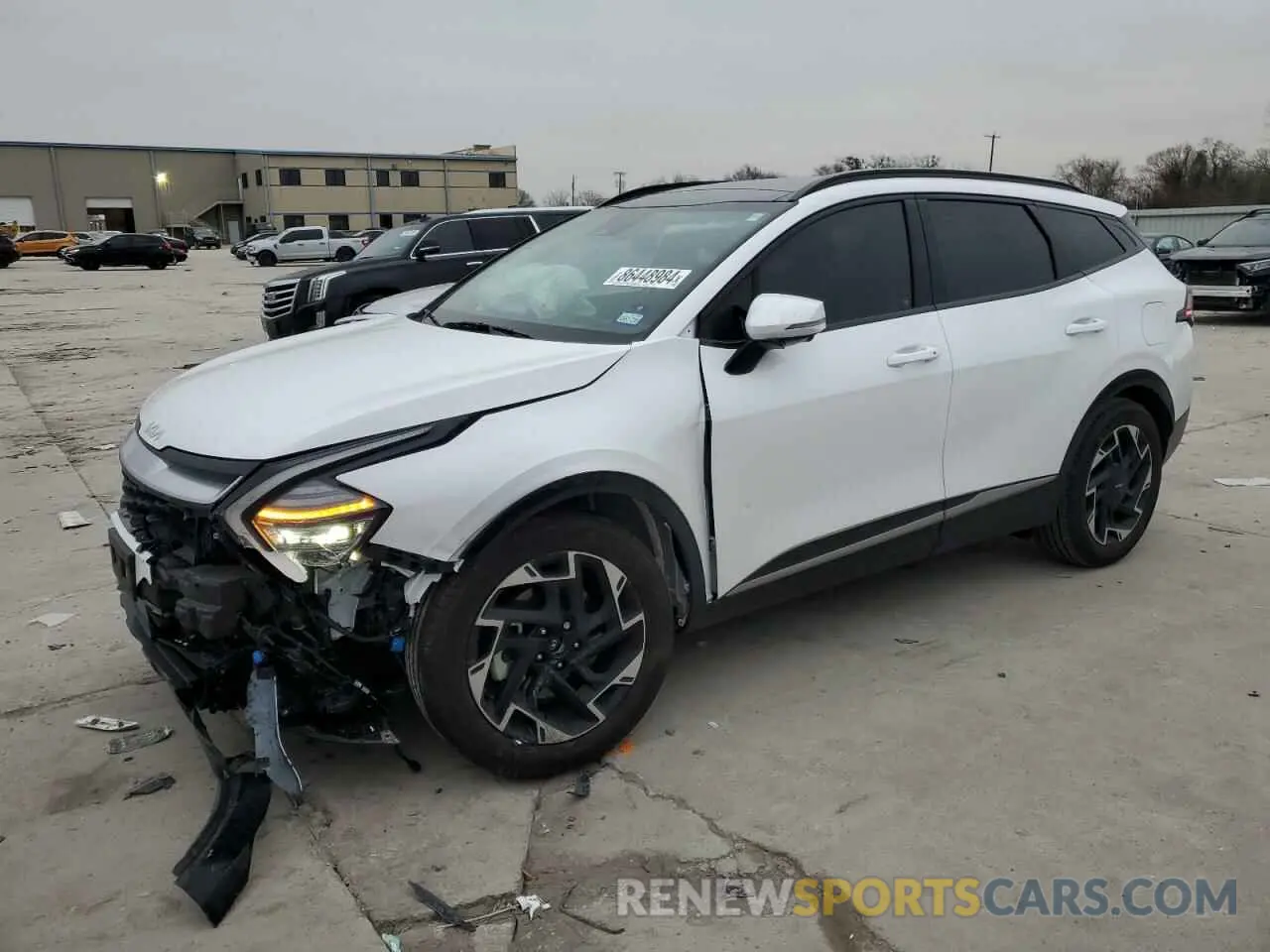 1 Photograph of a damaged car 5XYK53DF5RG226486 KIA SPORTAGE 2024