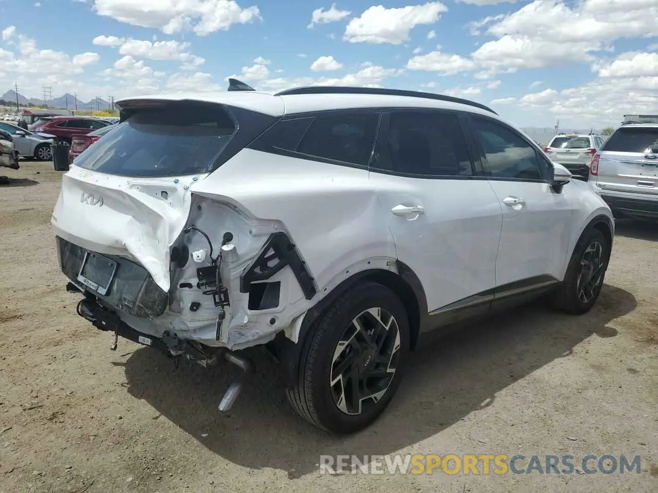 3 Photograph of a damaged car 5XYK53DF7RG195130 KIA SPORTAGE 2024