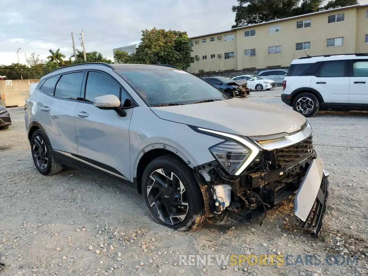 4 Photograph of a damaged car 5XYK53DF7RG231284 KIA SPORTAGE 2024
