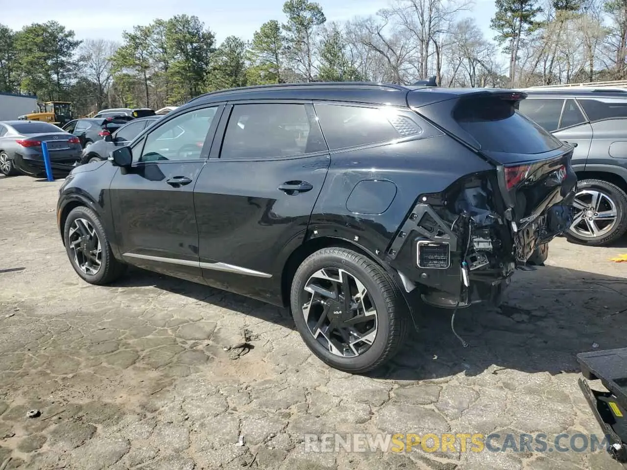 2 Photograph of a damaged car 5XYK53DF9RG190978 KIA SPORTAGE 2024